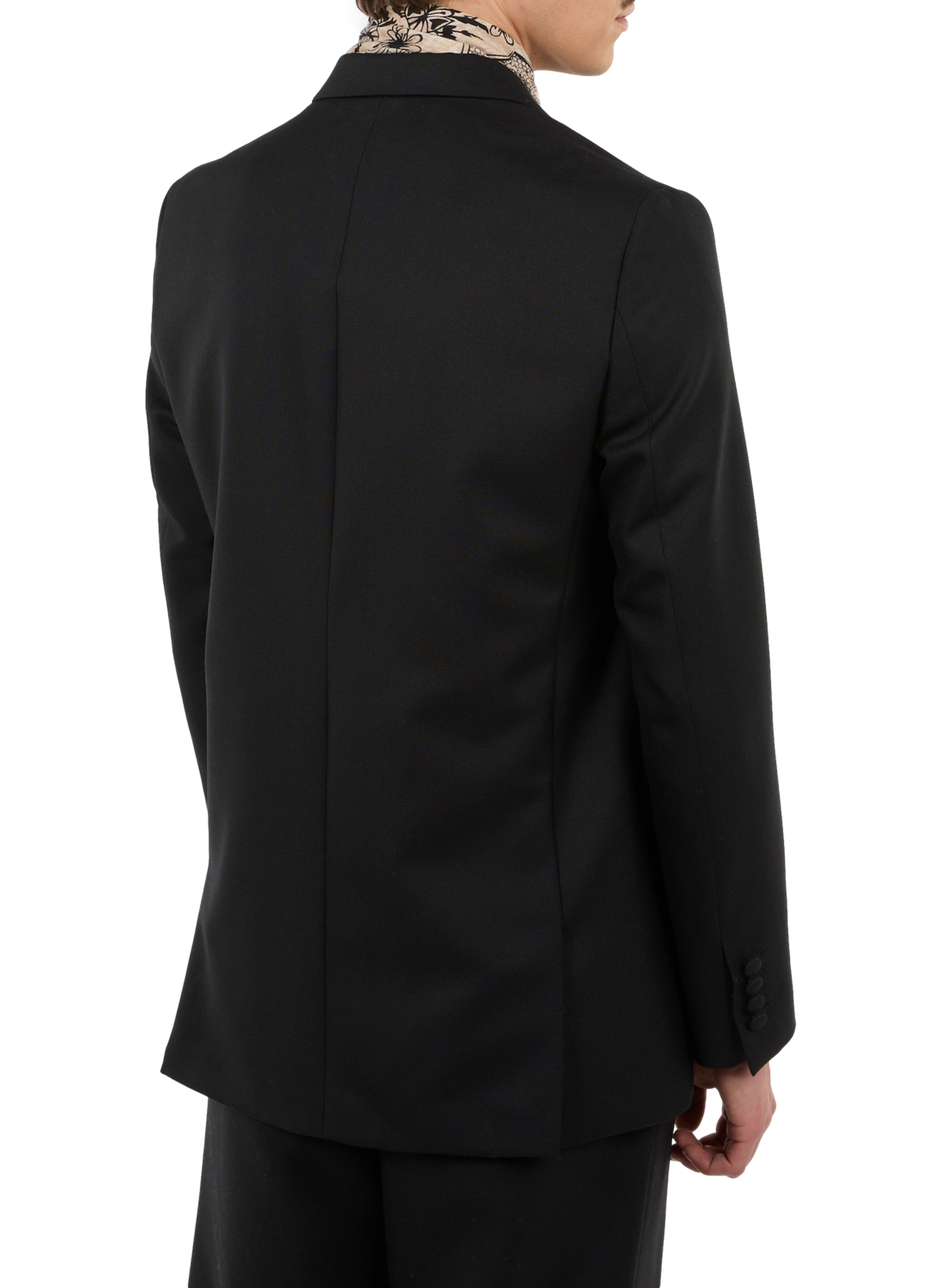 Veste de costume Grain en laine SAISON 1865 Noir
