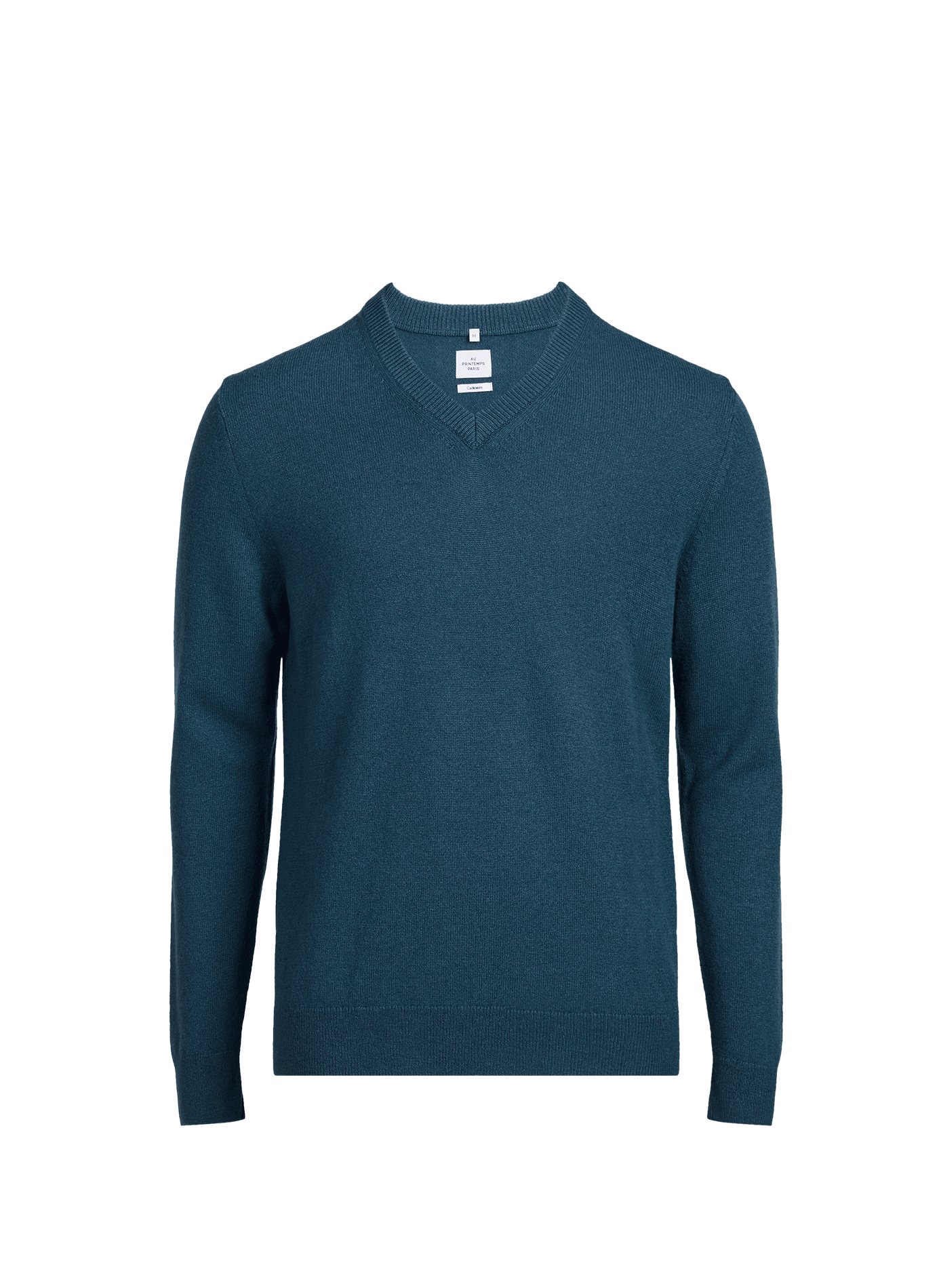  Cashmere V-neck jumper  Bleu grise