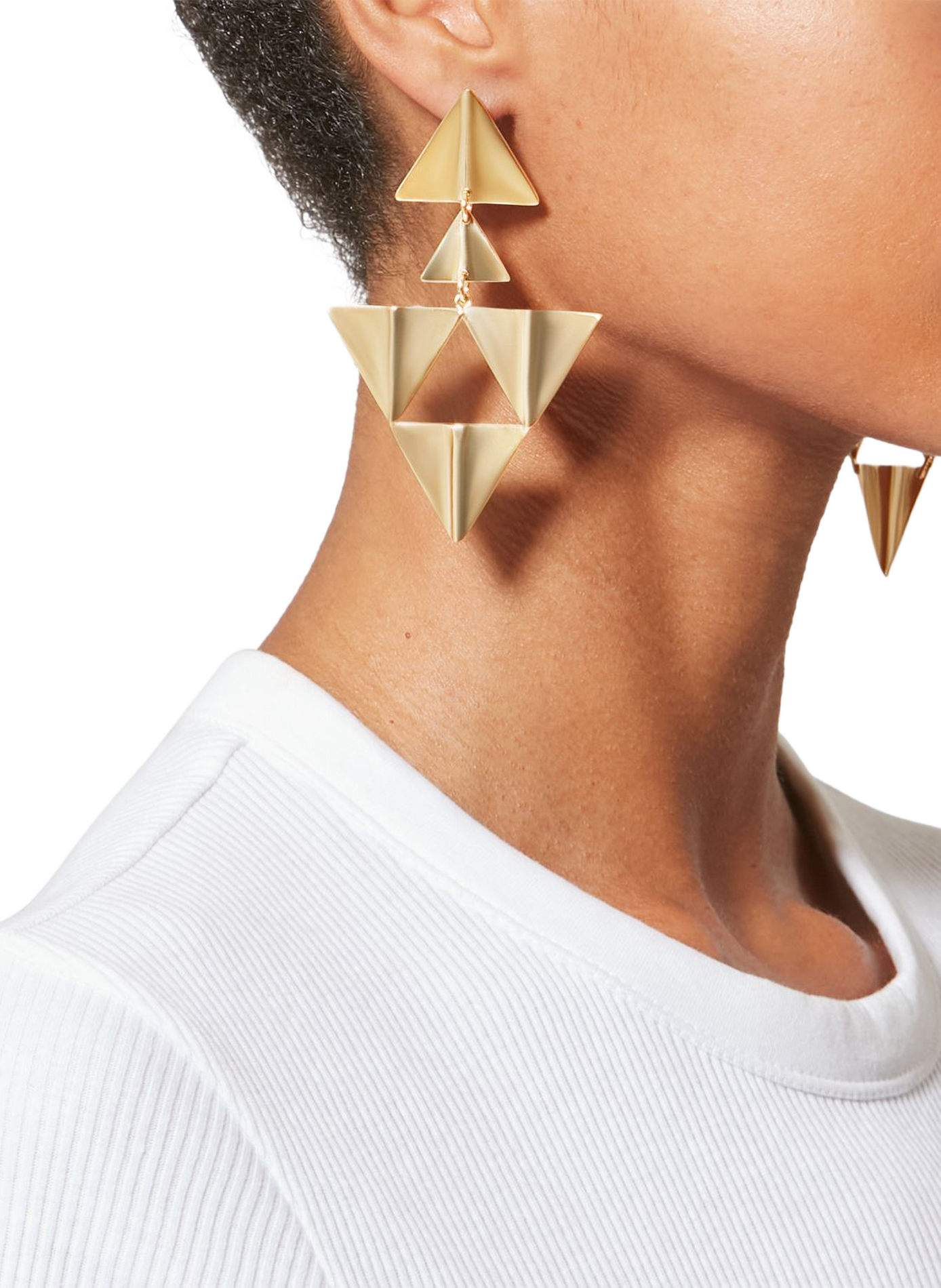 Geometrische Ohrringe Blair ISABEL MARANT Golden