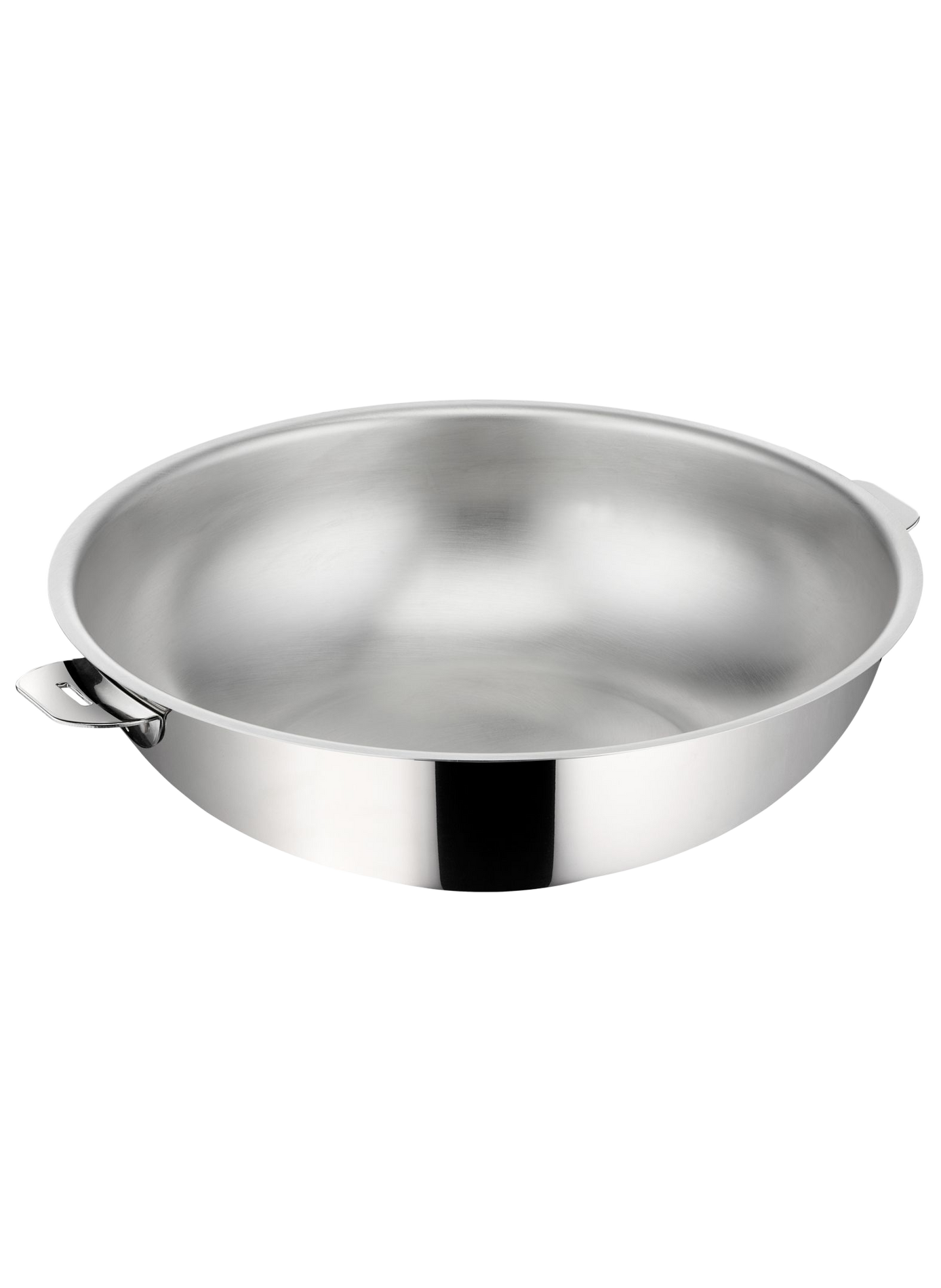Saltapasta Salvaspazio Edelstahl-Pfanne LAGOSTINA Silber