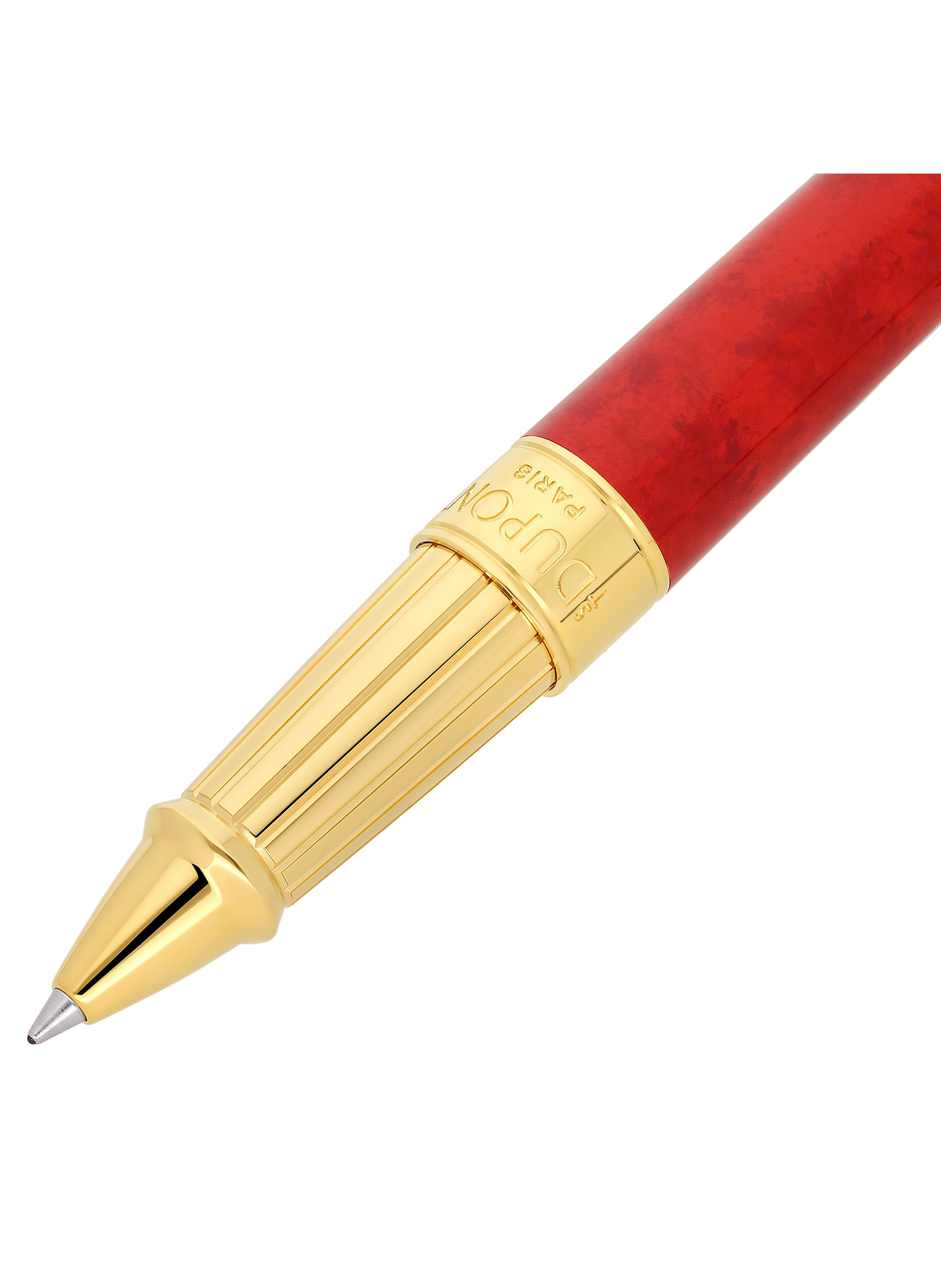 Stylo roller large Savoir-Faire Popote Line D Eternity S.T. DUPONT Rouge