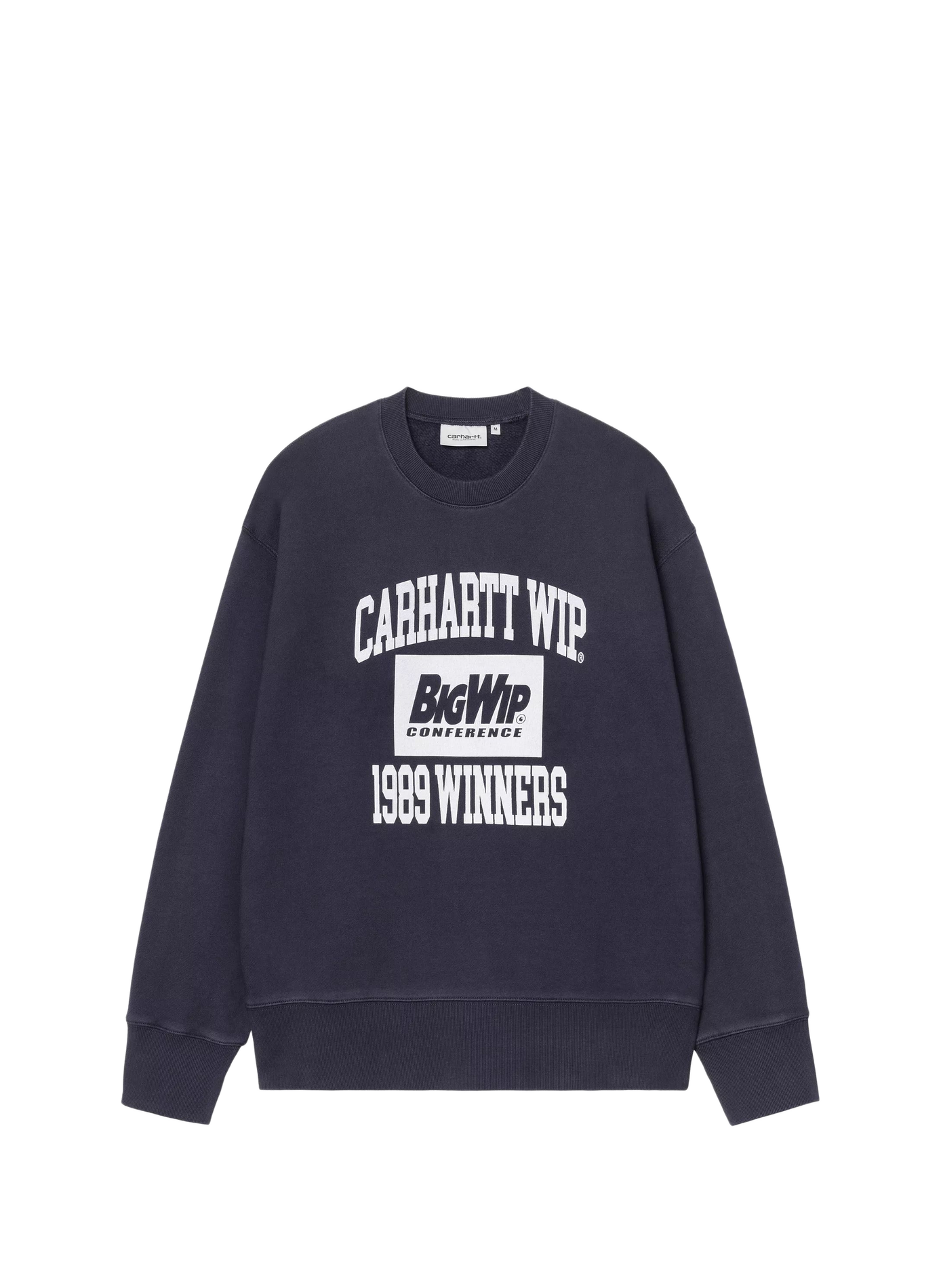 Straight fit 1989 Winners cotton logo sweatshirt CARHARTT WIP Blue