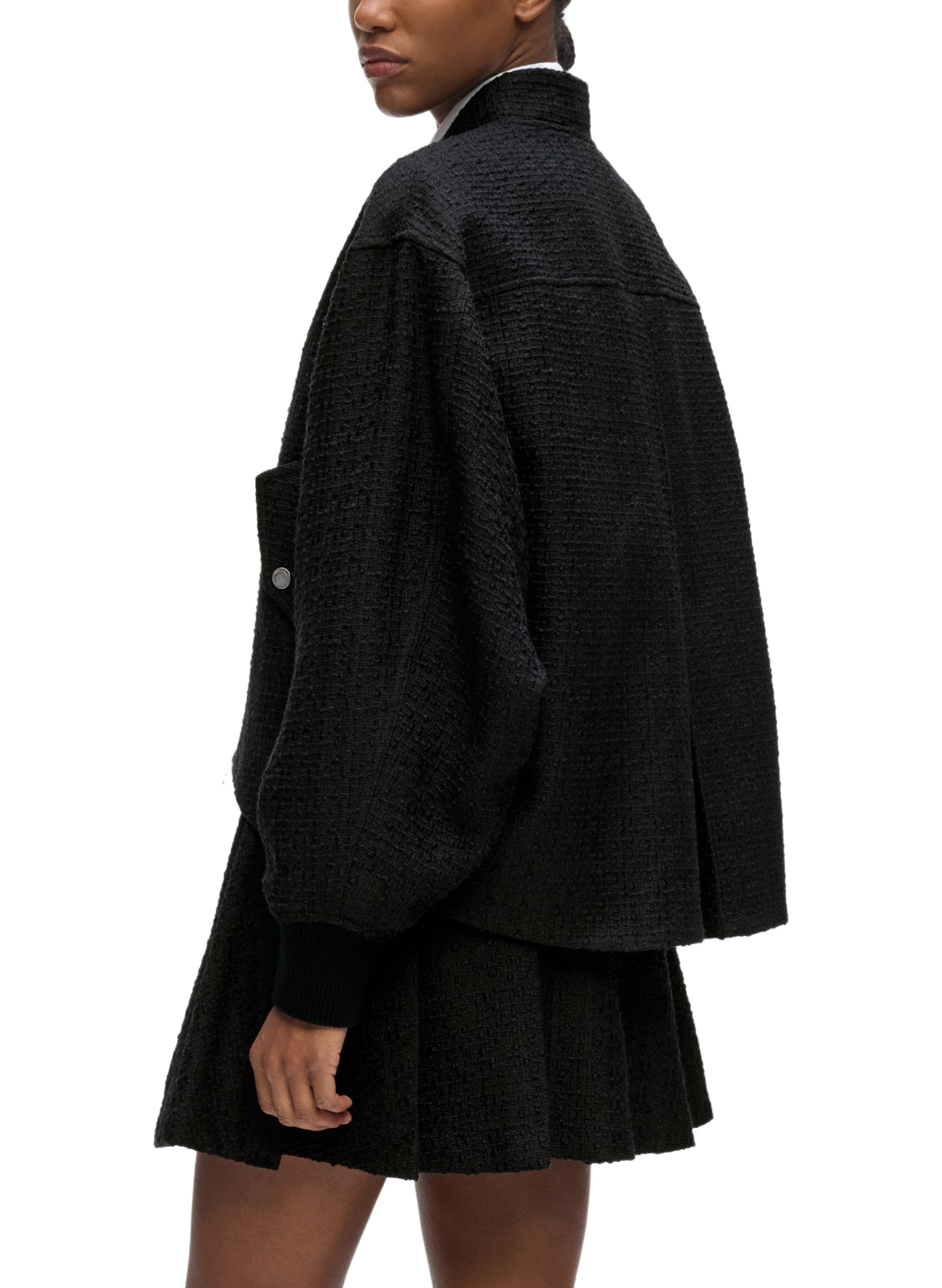 Bomber jacket KARL LAGERFELD Black