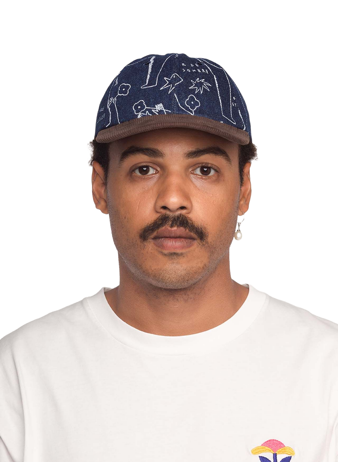 Casquette en coton  | Bleu OLOW Homme