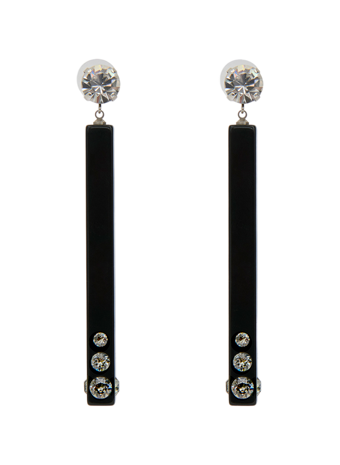 Boucles d'oreilles pendantes Karlie ISABEL MARANT Noir