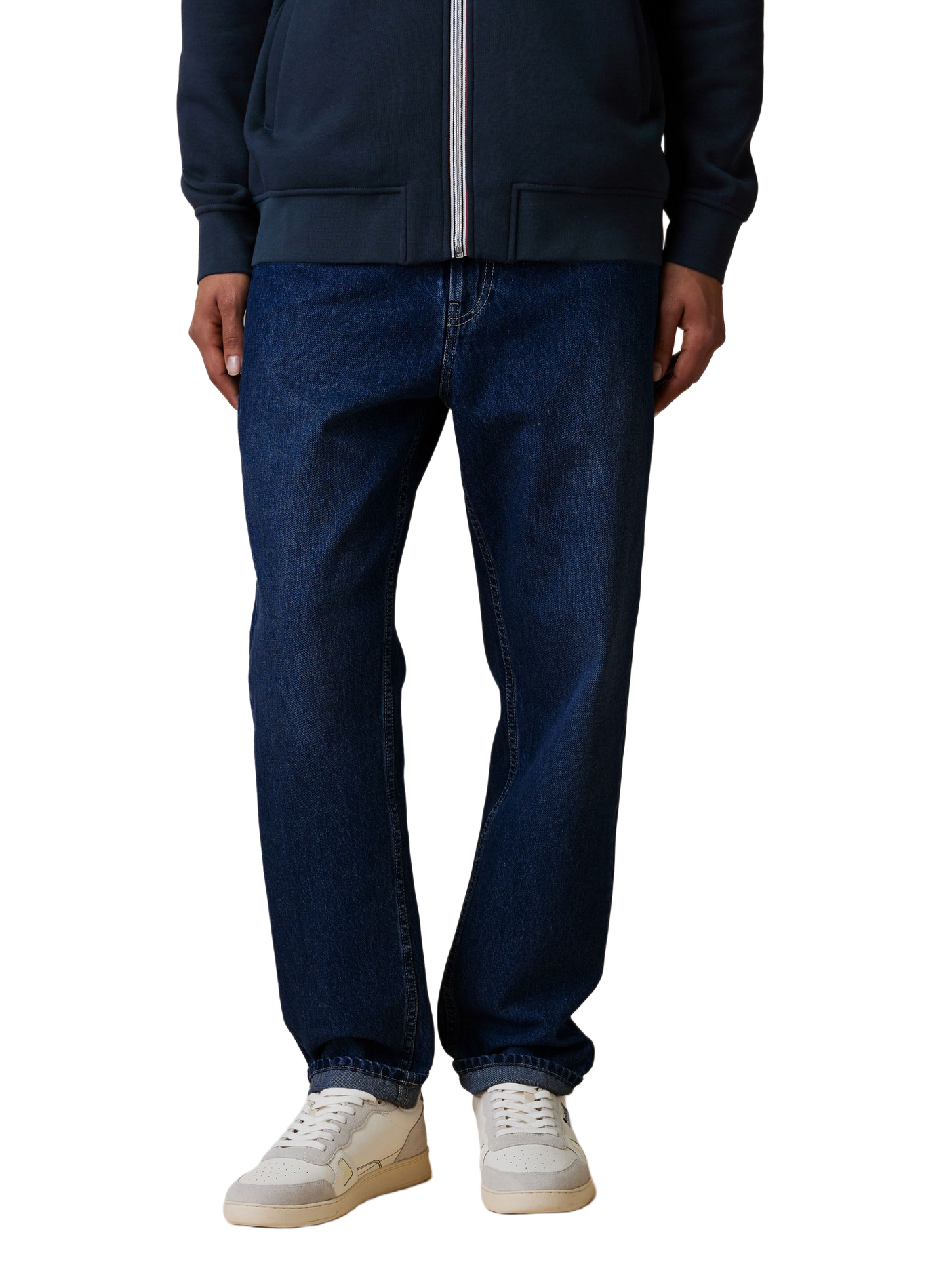 Jean en coton FAGUO Bleu