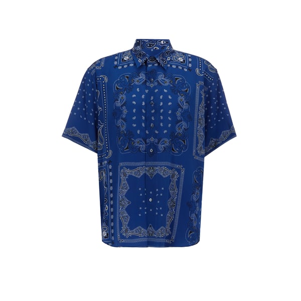 Chemise oversize en soie