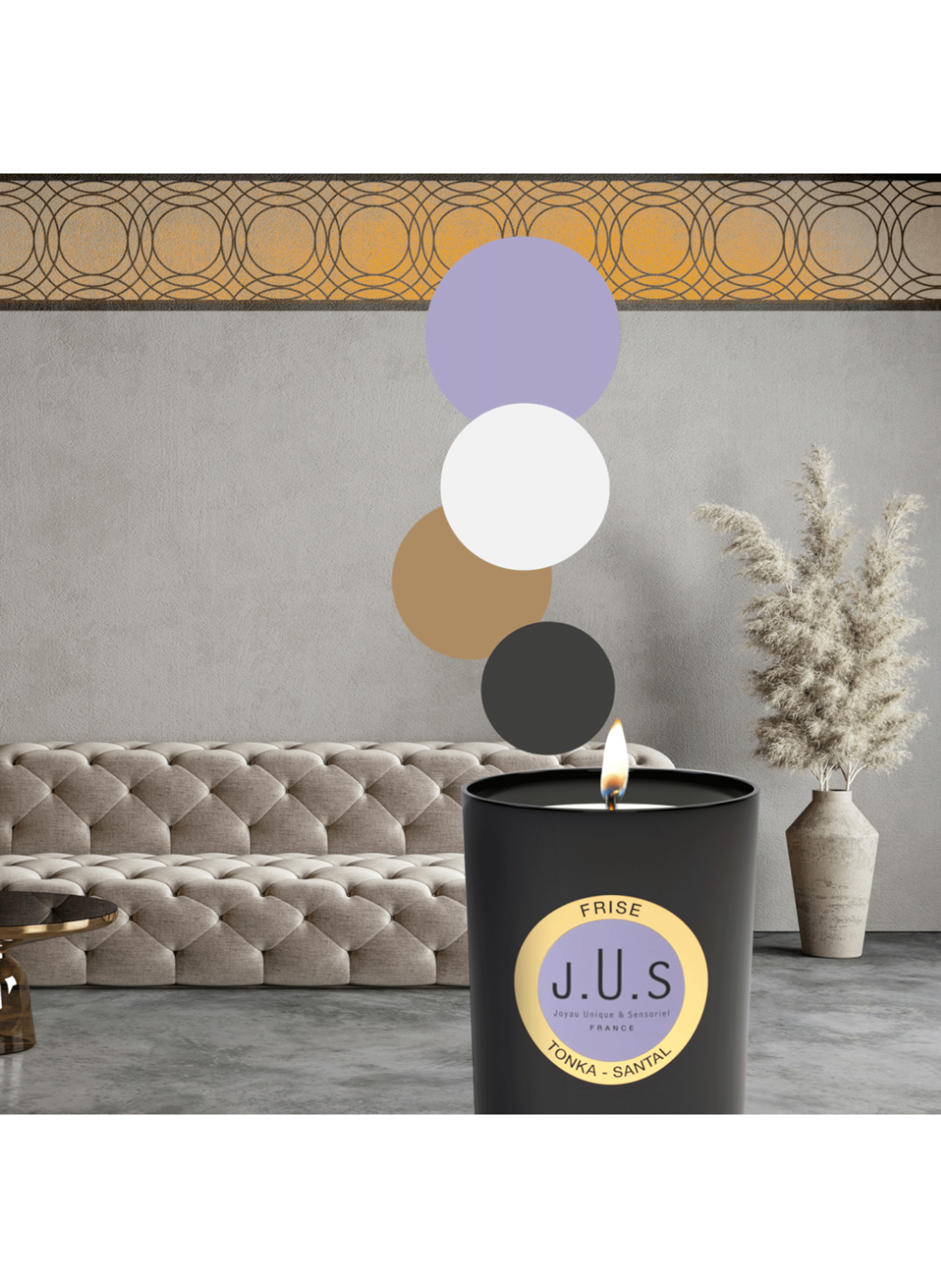 Frise candle J.U.S No color