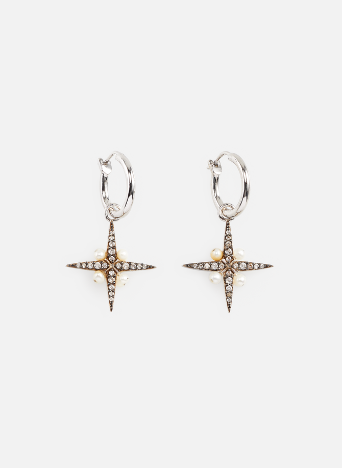 Noth Star Pearl Earrings MISSOMA