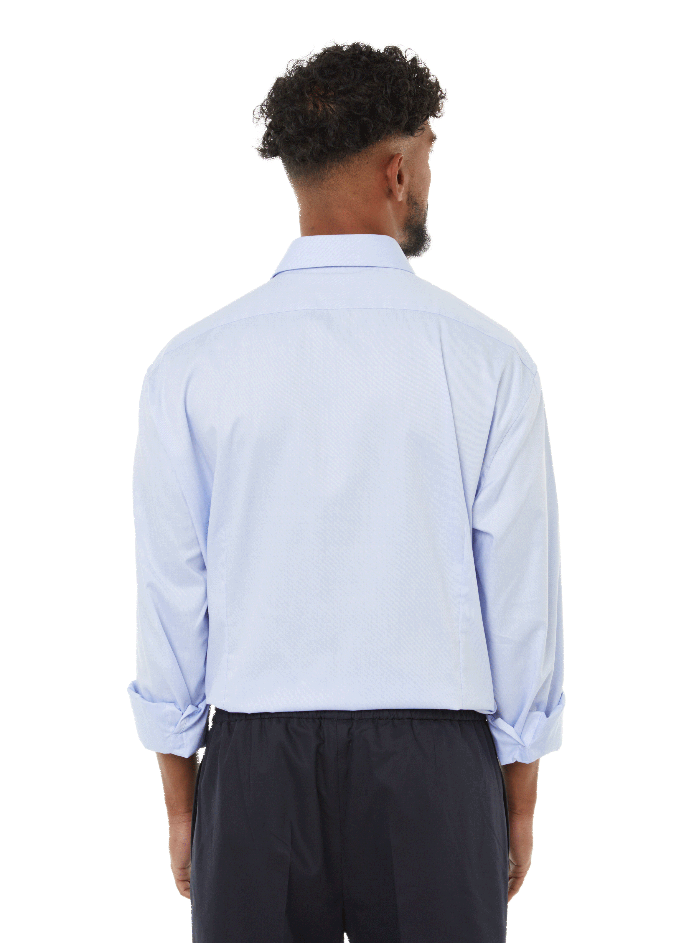 Gerade geschnittenes Hemd aus Bio-Baumwolle CALVIN KLEIN Blau