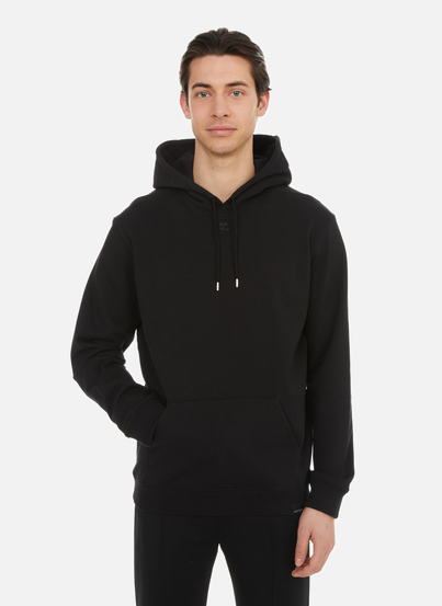 Hoodie with multiple cotton drawstrings COURRÈGES