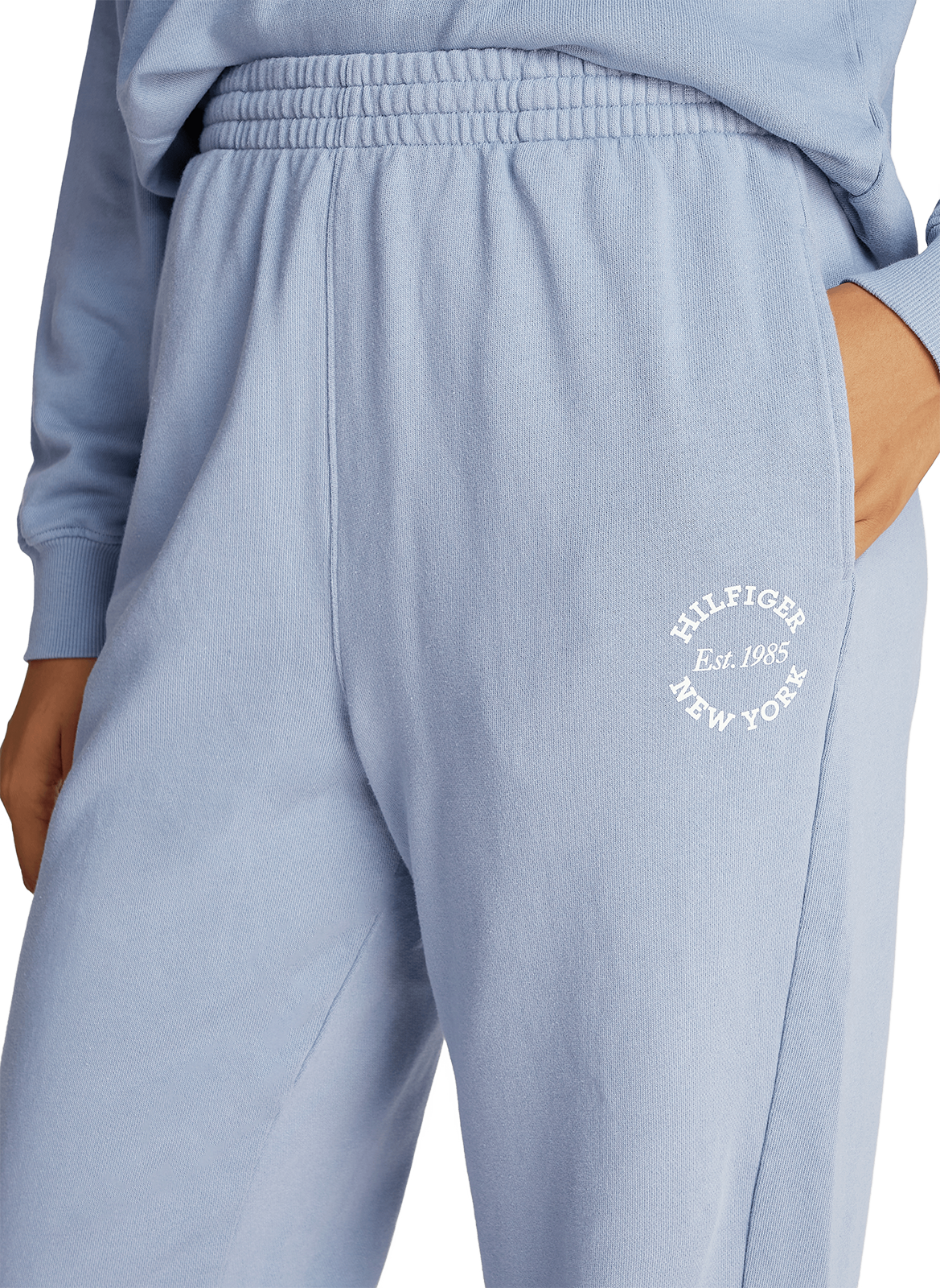 Cotton joggers TOMMY HILFIGER Blue