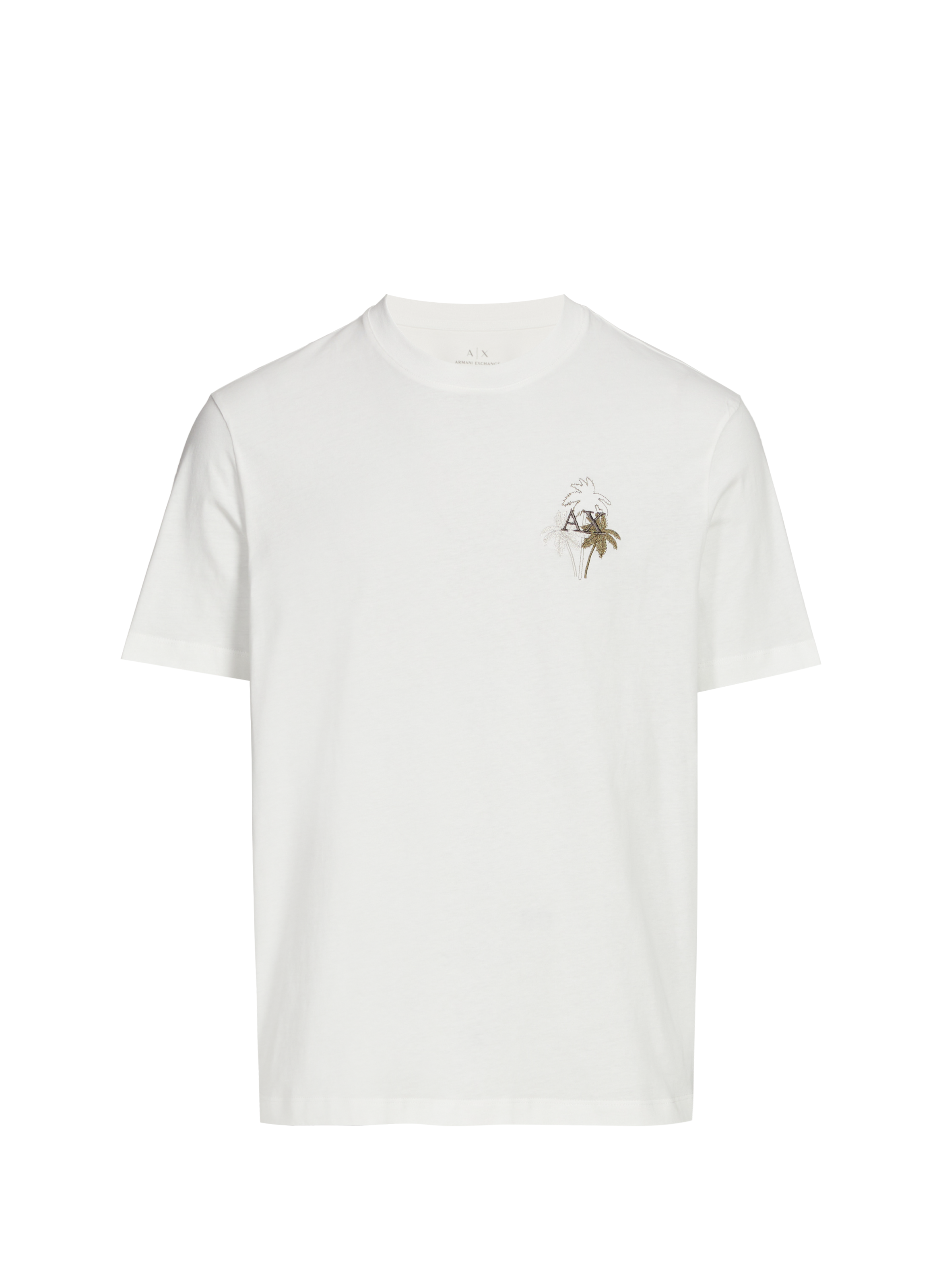 T-shirt en coton ARMANI EXCHANGE Blanc