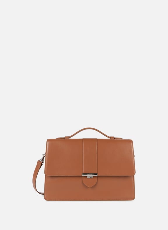 Portfolio document holder bag - Paris Ily Brown by LANCASTER LANCASTER Portfolio document holder bag - Paris Ily Brown