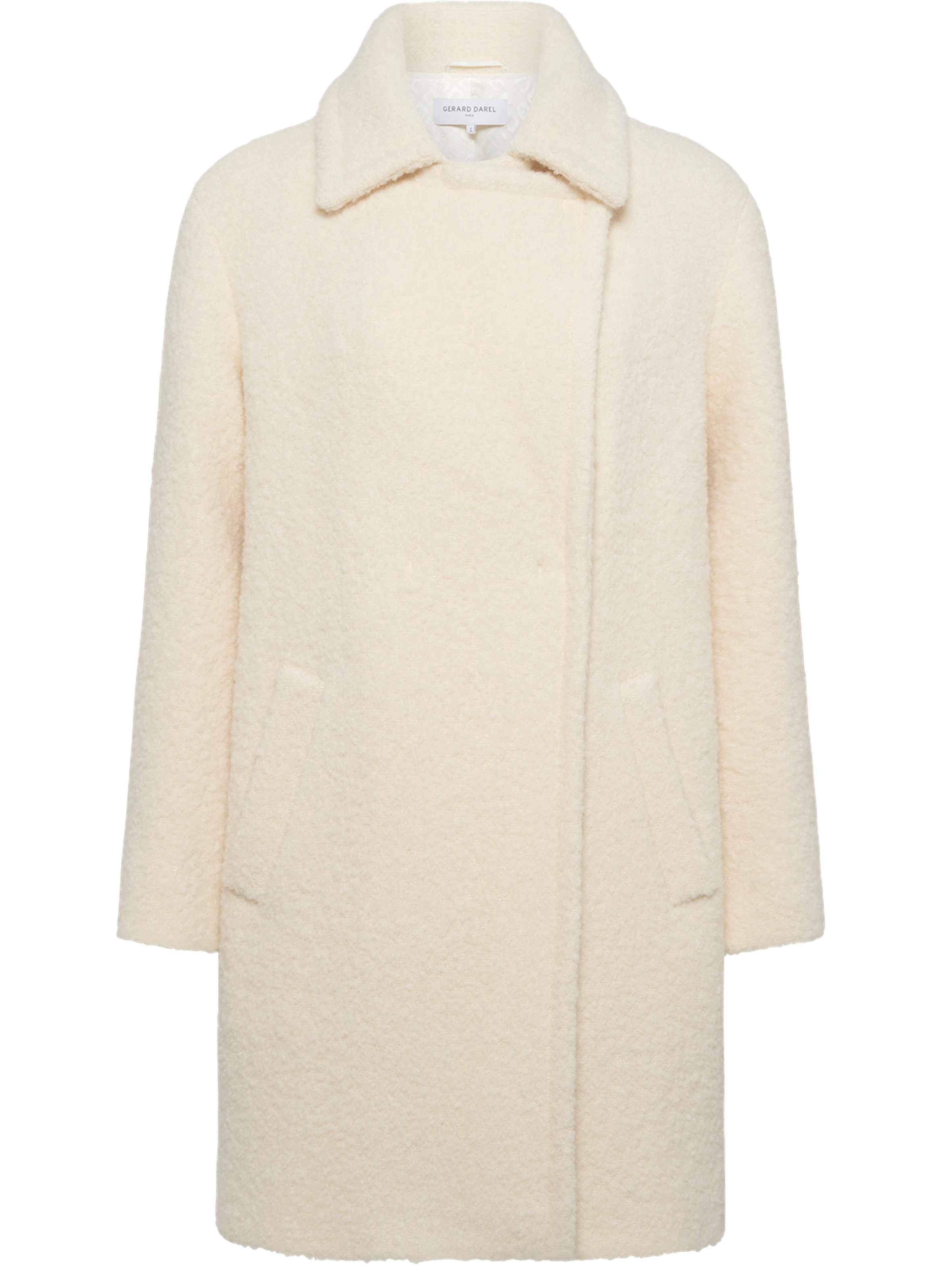 Manteau ample en laine bouclette - maiwenn GERARD DAREL Beige