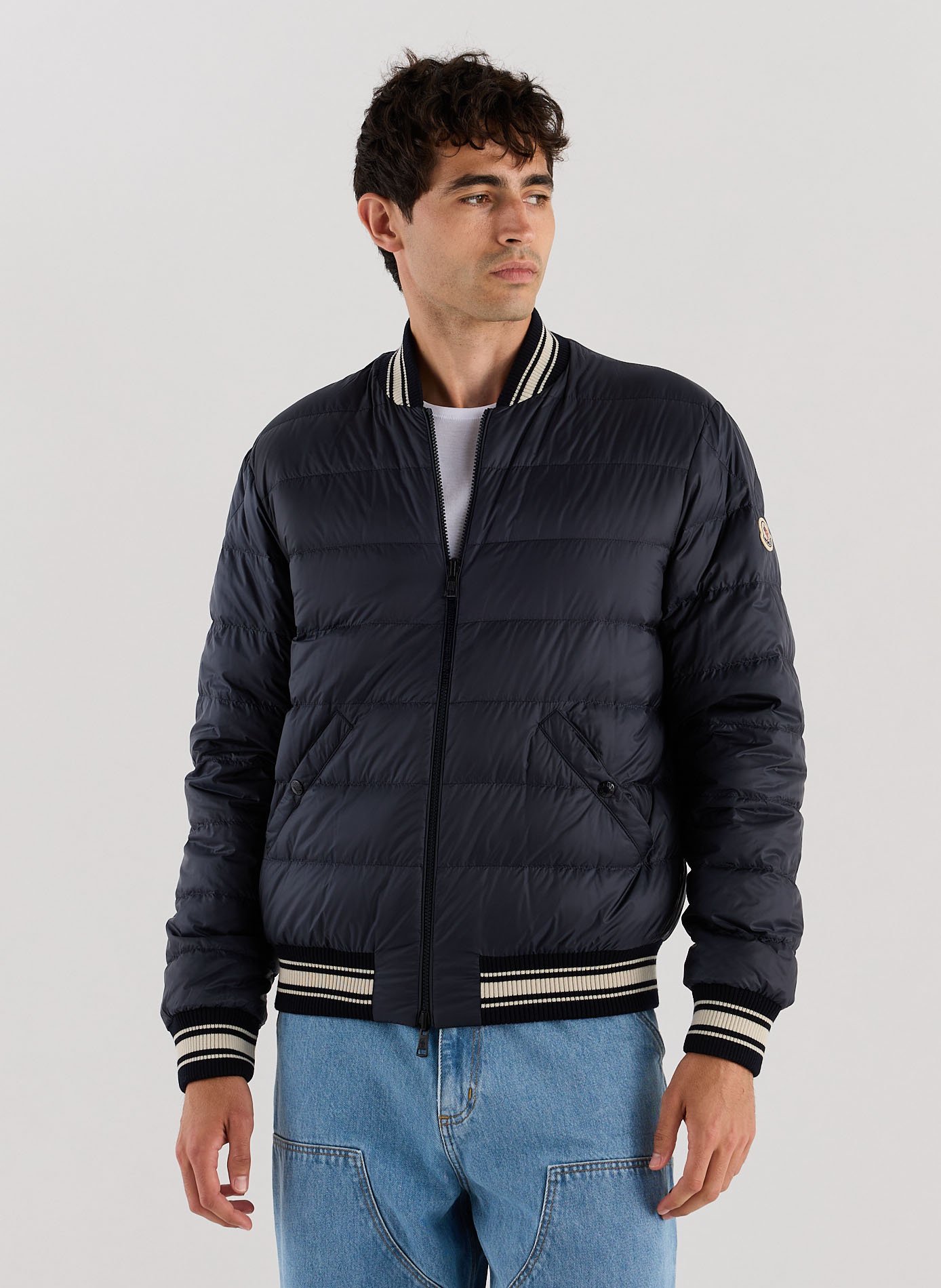 Reversible Vennes bomber MONCLER Blue