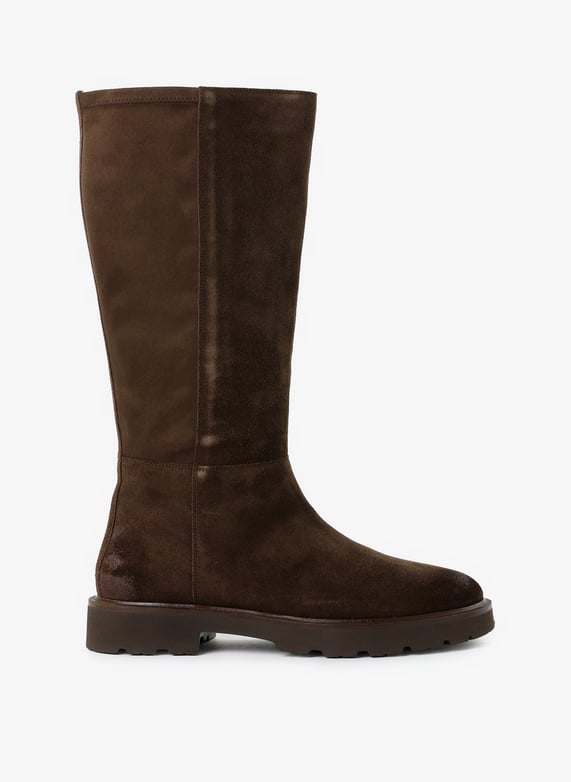 Bottes Norize suédées  | Marron by GEOX Bottes Norize suédées  Marron