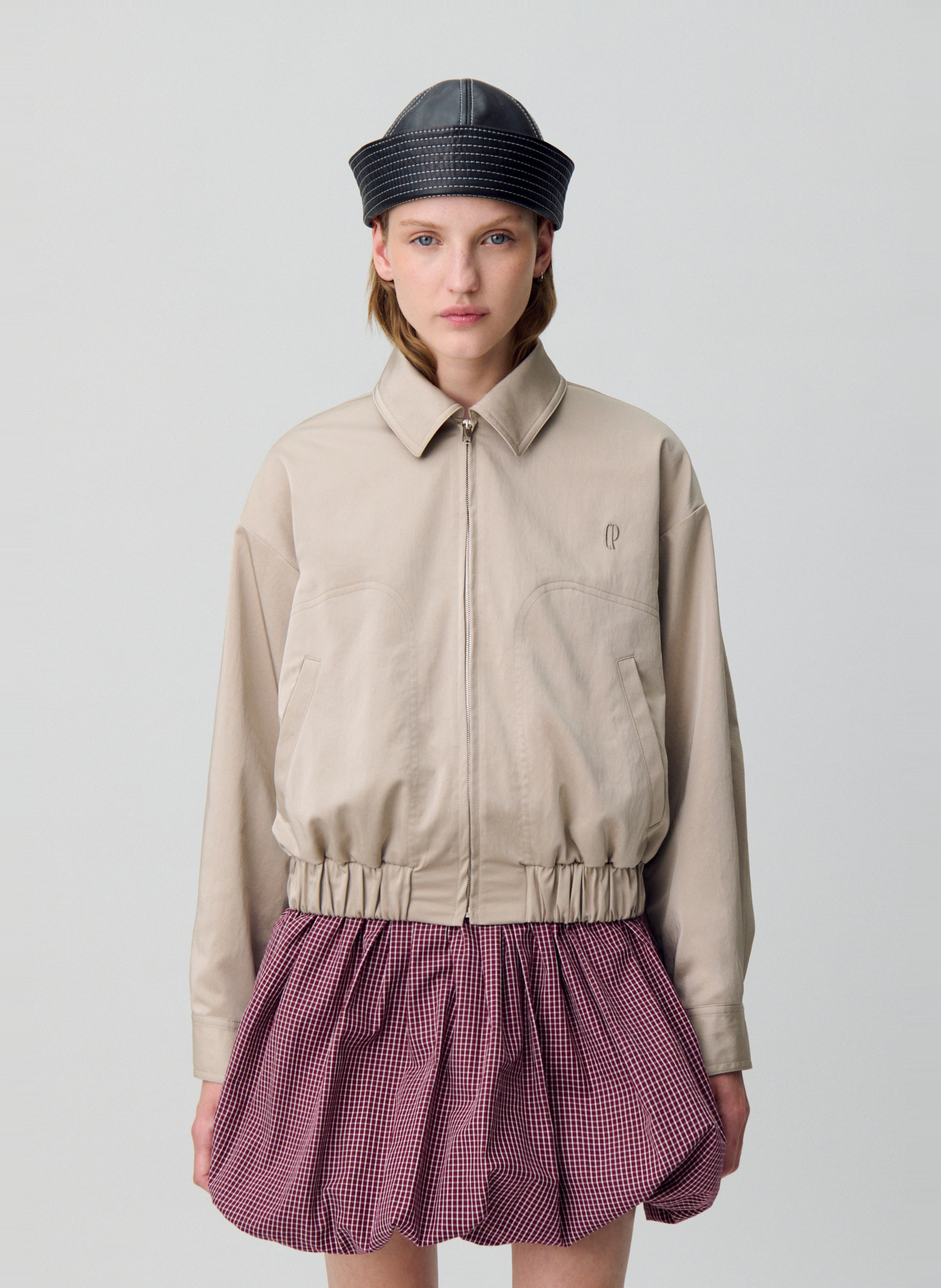 Veste col classique CLAUDIE PIERLOT Beige