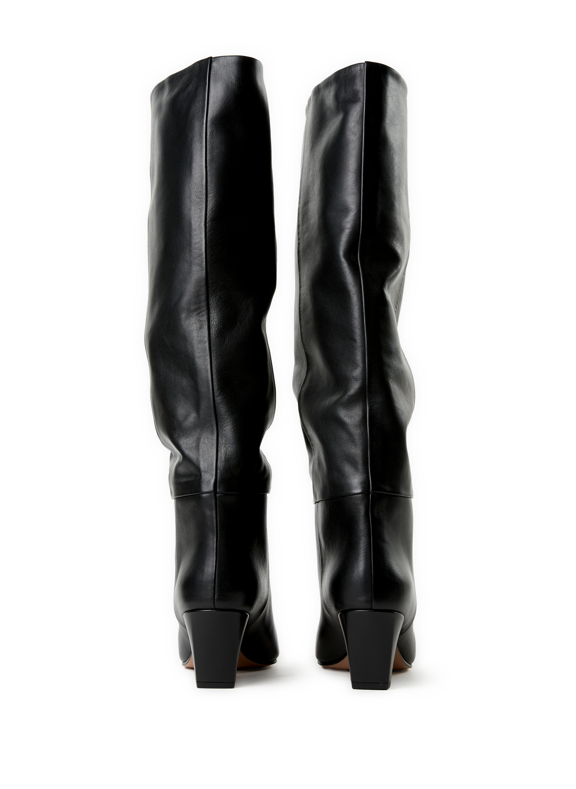 Bottes Jane 60 en cuir PARIS TEXAS Noir