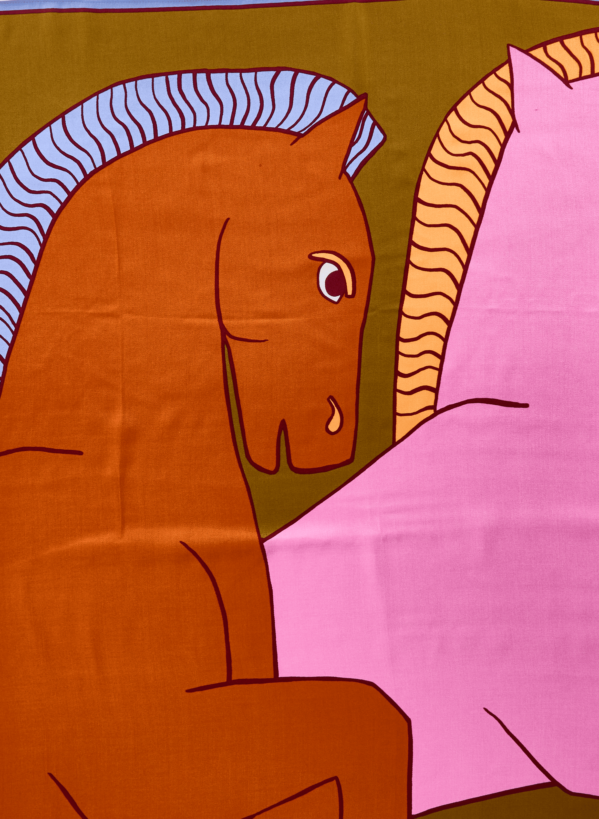 Foulard à imprimé en laine INOUITOOSH Multicolore