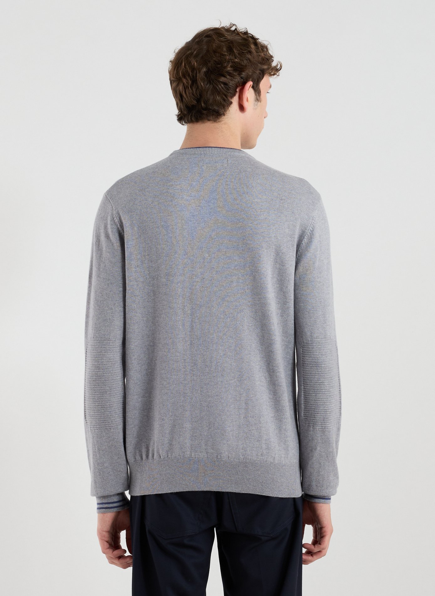 Pull en coton mélangé LA MARTINA Gris