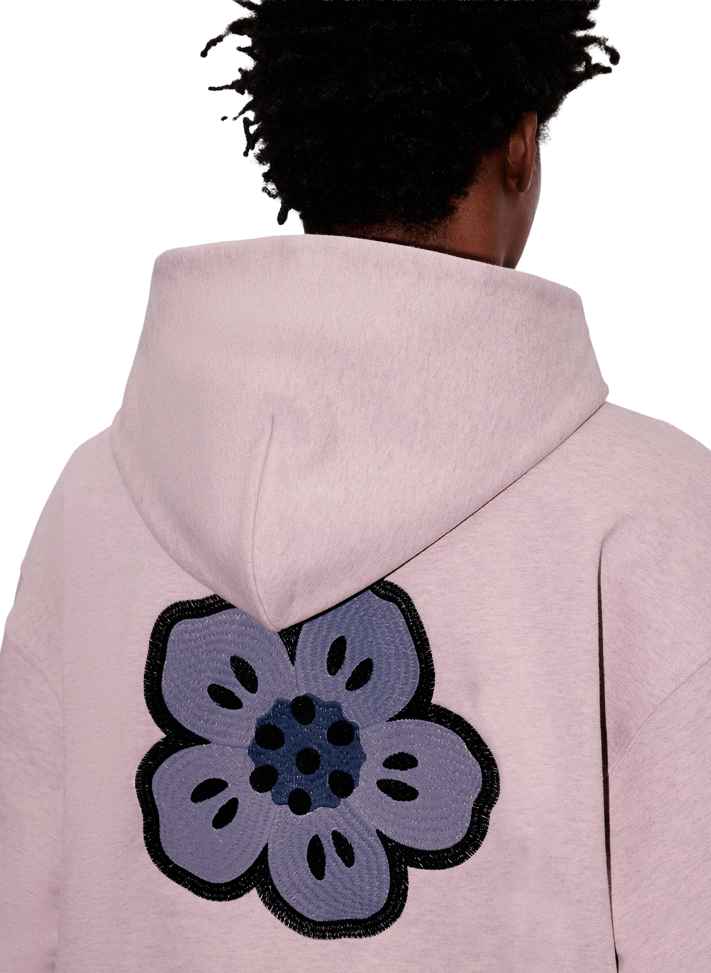 Cotton hoodie KENZO Pink