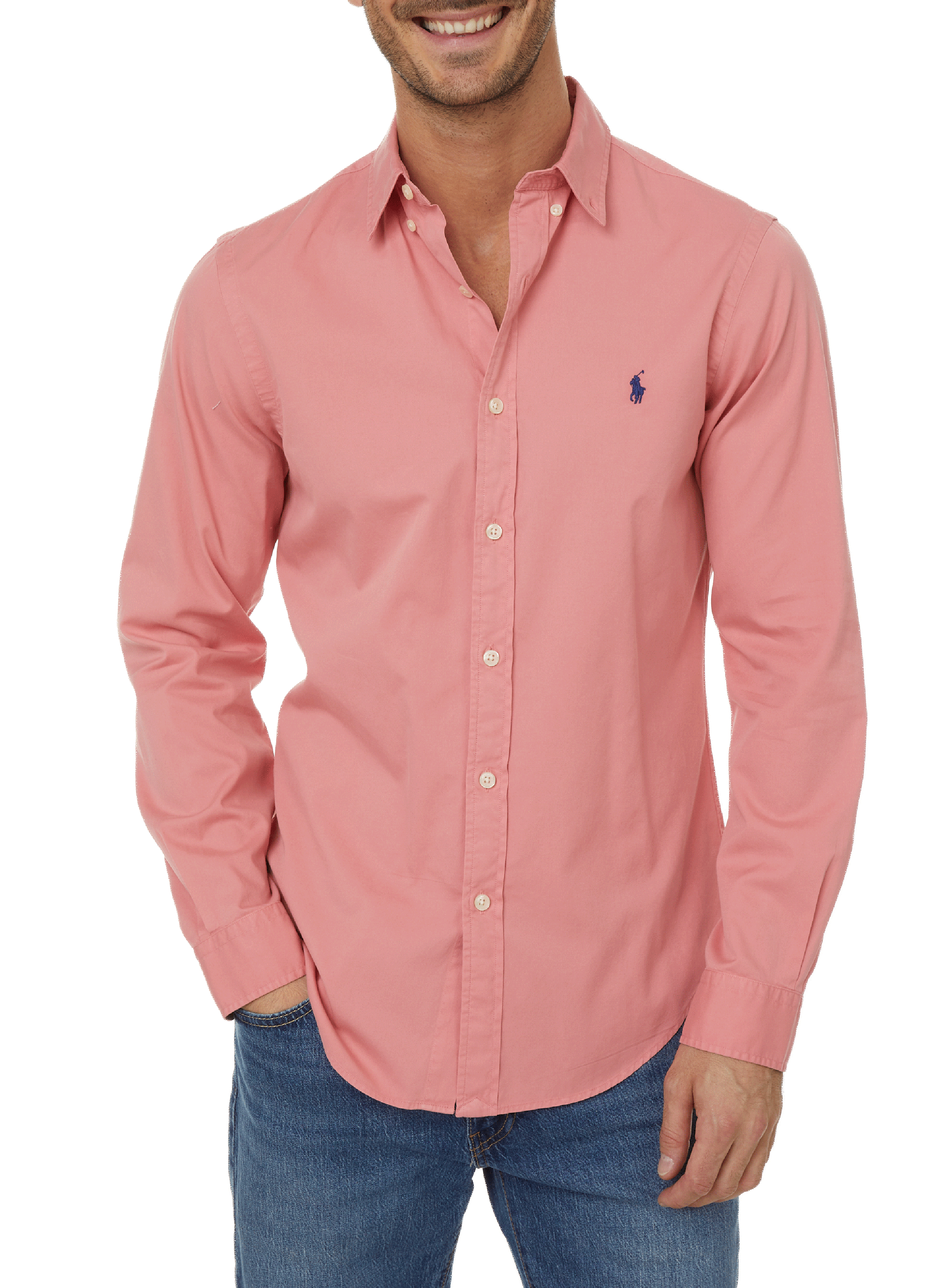 POLO RALPH LAUREN Chemise en coton Rose