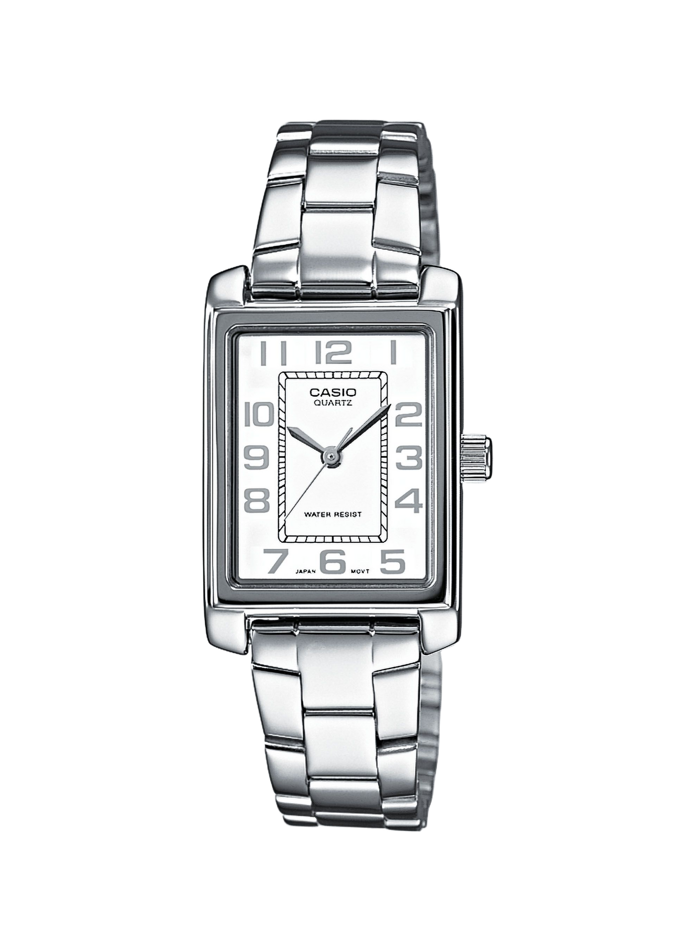 Montre vintage Collection Blanc analogique CASIO Argent