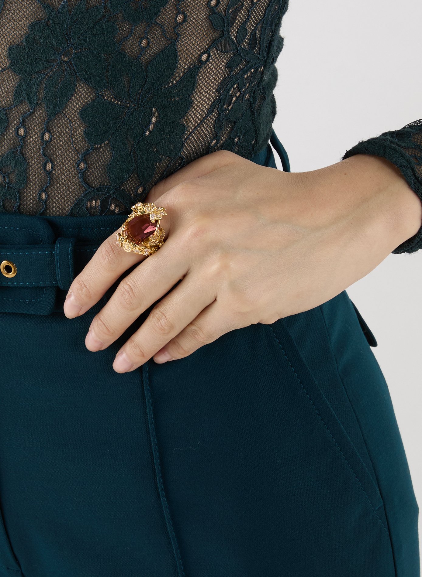 Cocktail ring Bloom ZIMMERMANN Multicolour