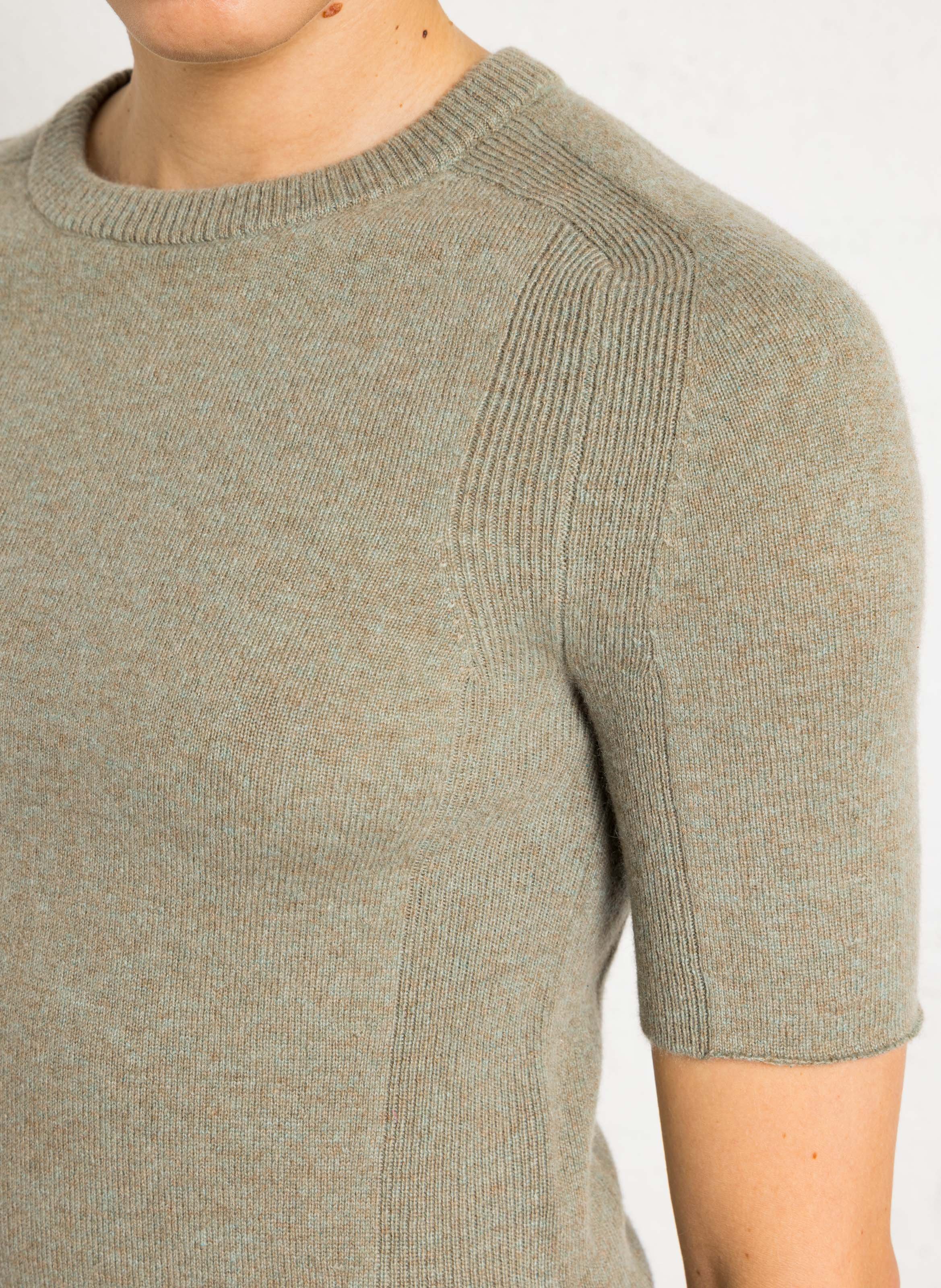 Pull col rond en cachemire Galanga SOEUR Gris