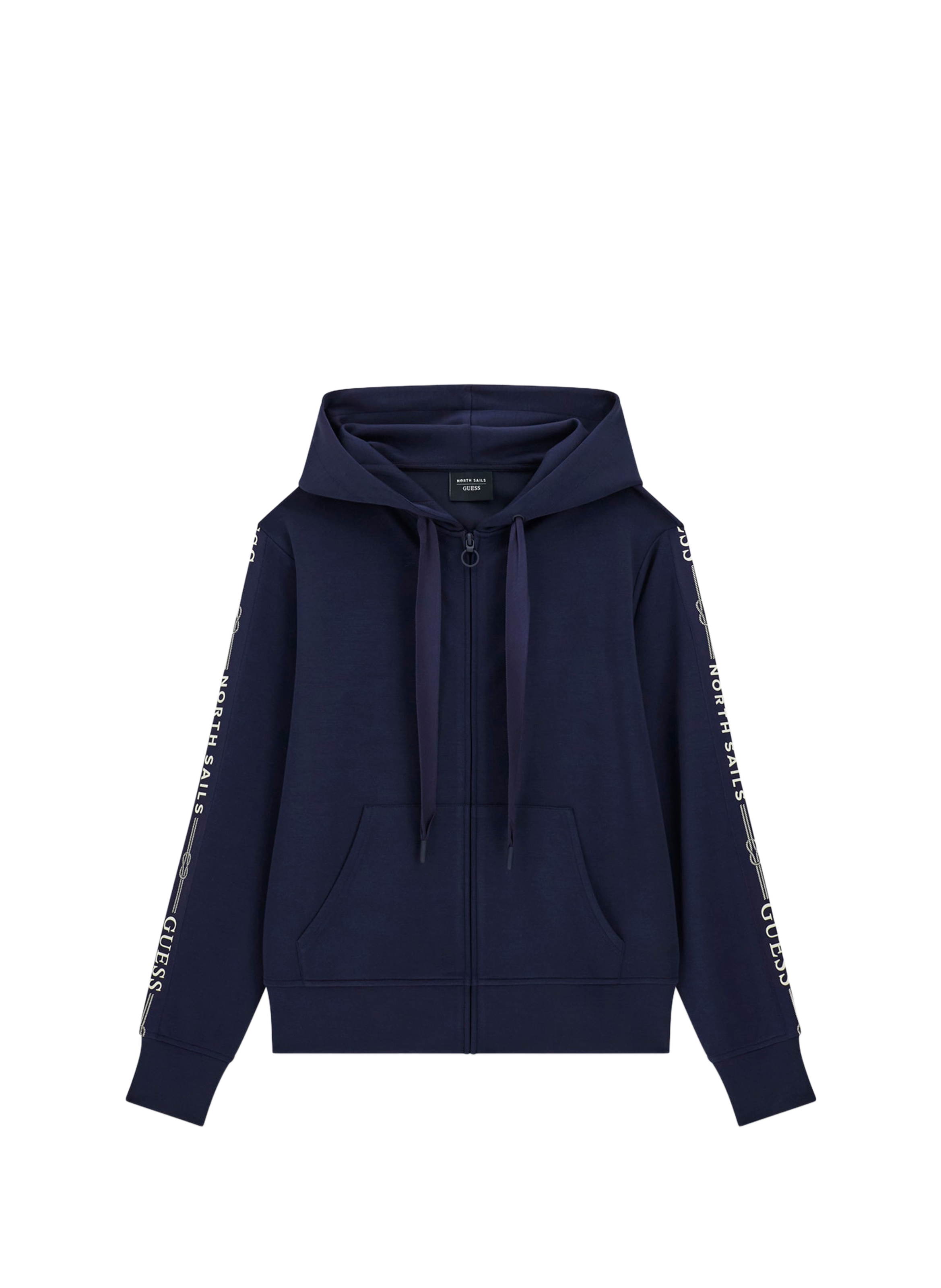 Hoodie met rits GUESS Blauw