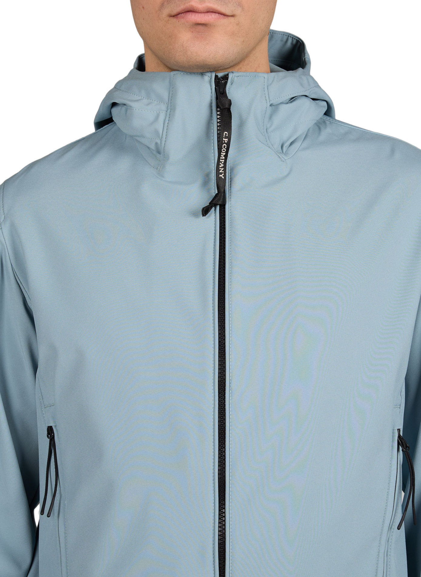 Veste zippée à capuche CP COMPANY Bleu