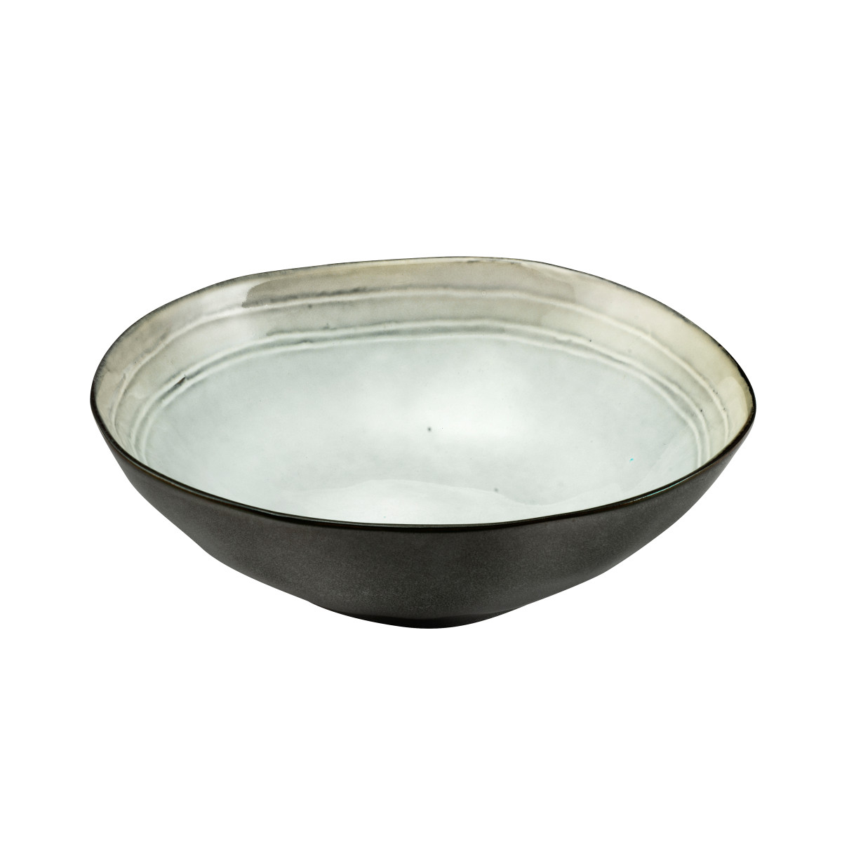 Shadow - assiette creuse 19.5 cm (lot de 6) MEDARD DE NOBLAT Marron