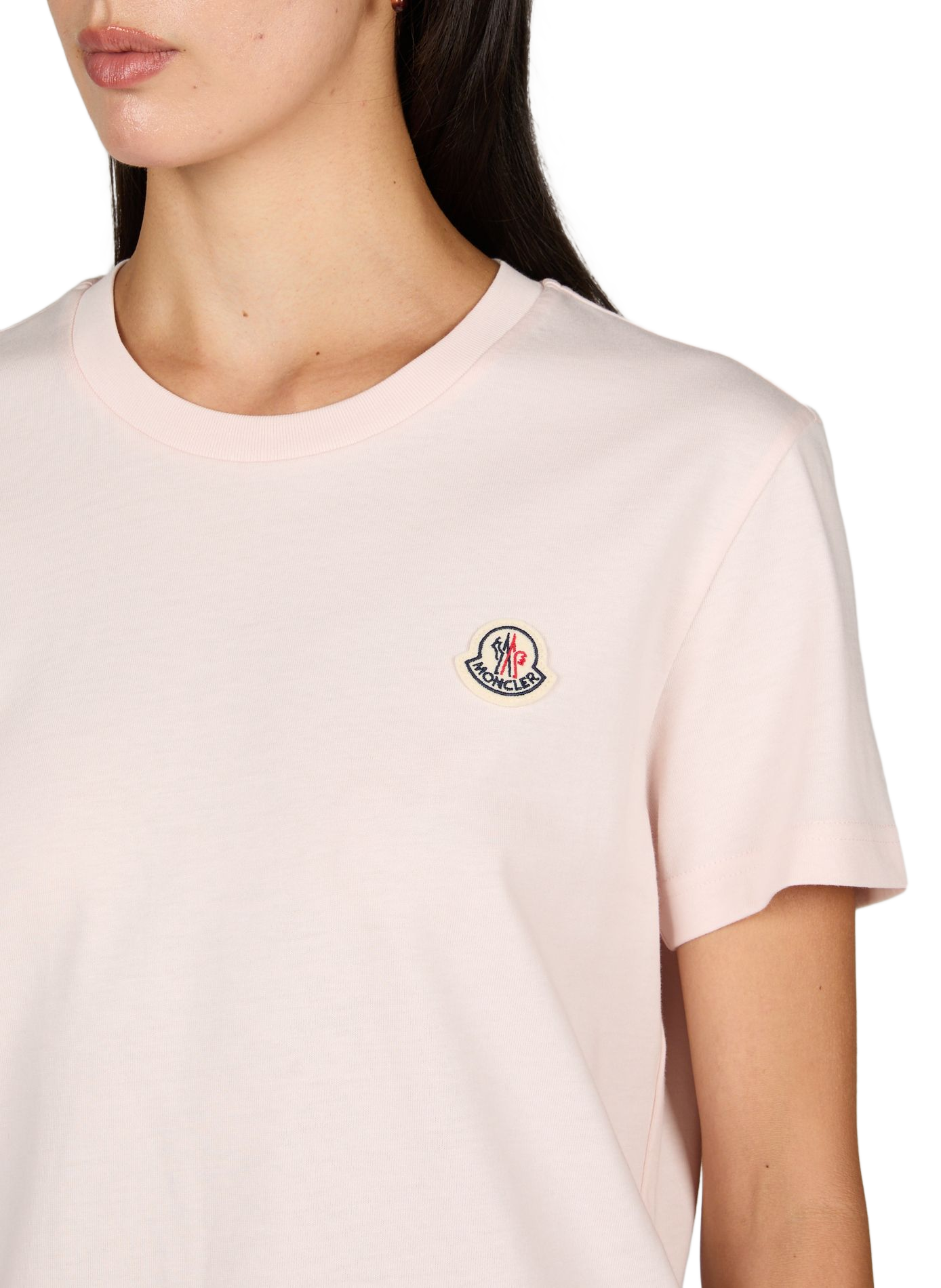 Conjunto de 3 camisetas de algodón MONCLER Rosa