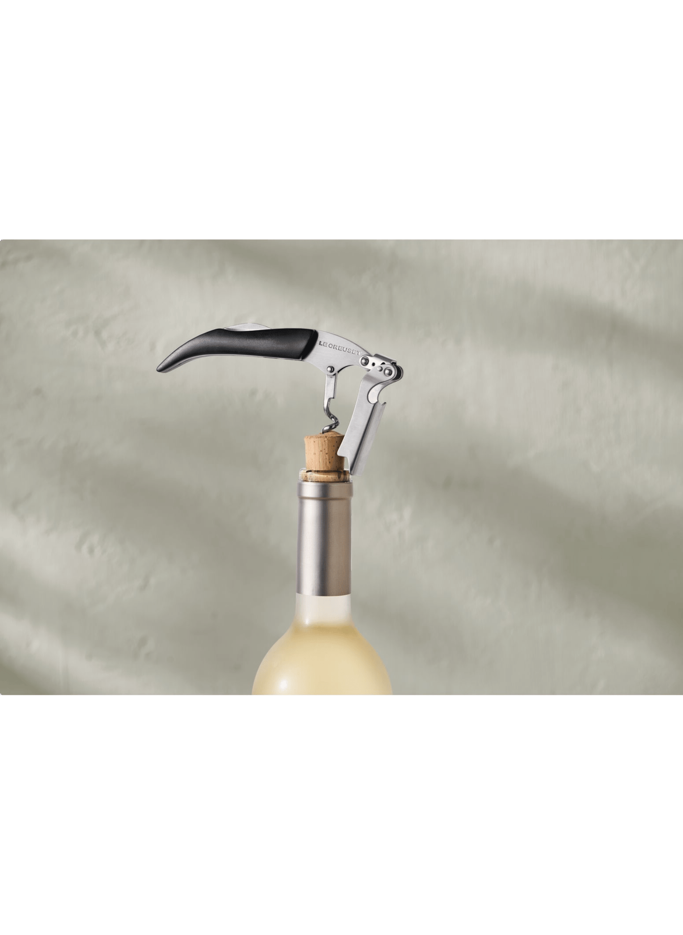 Klassischer Korkenzieher Sommelier LE CREUSET Schwarz