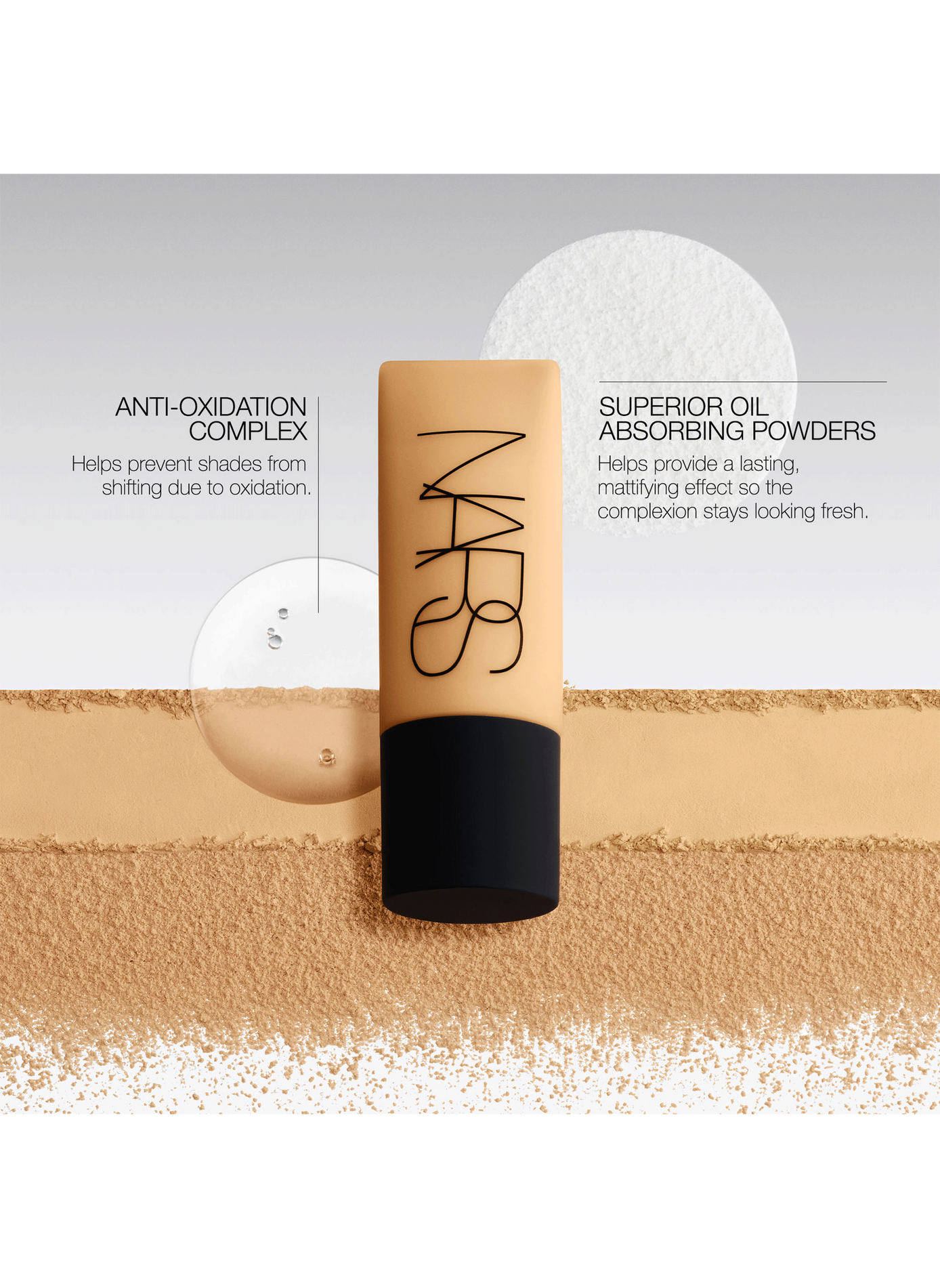 Soft Matte Complete Foundation NARS Gobi