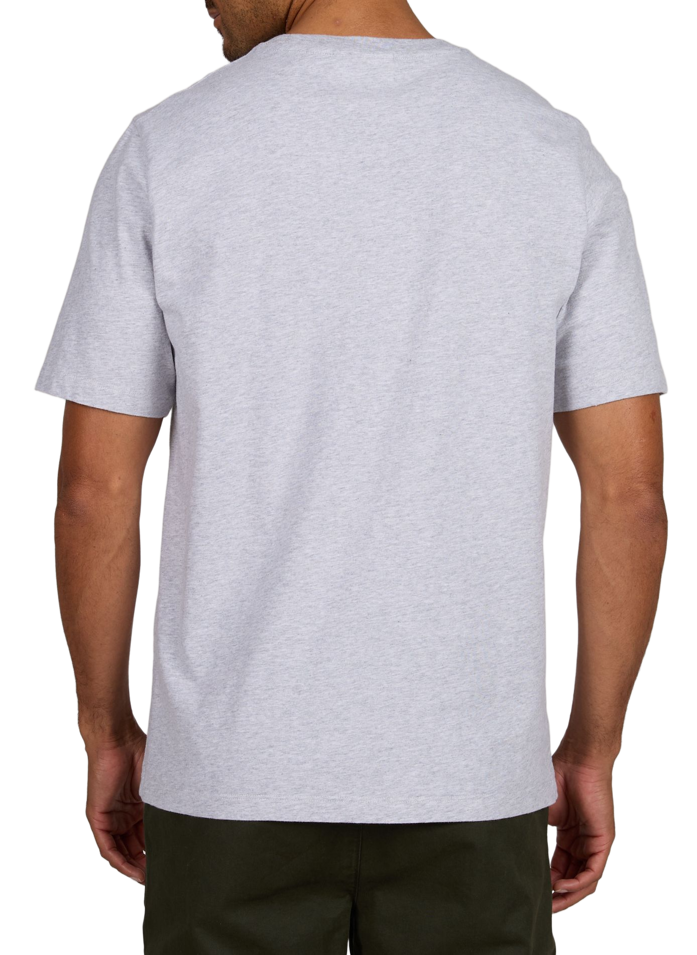 T-shirt FOX en coton bio MAISON KITSUNÉ Gris