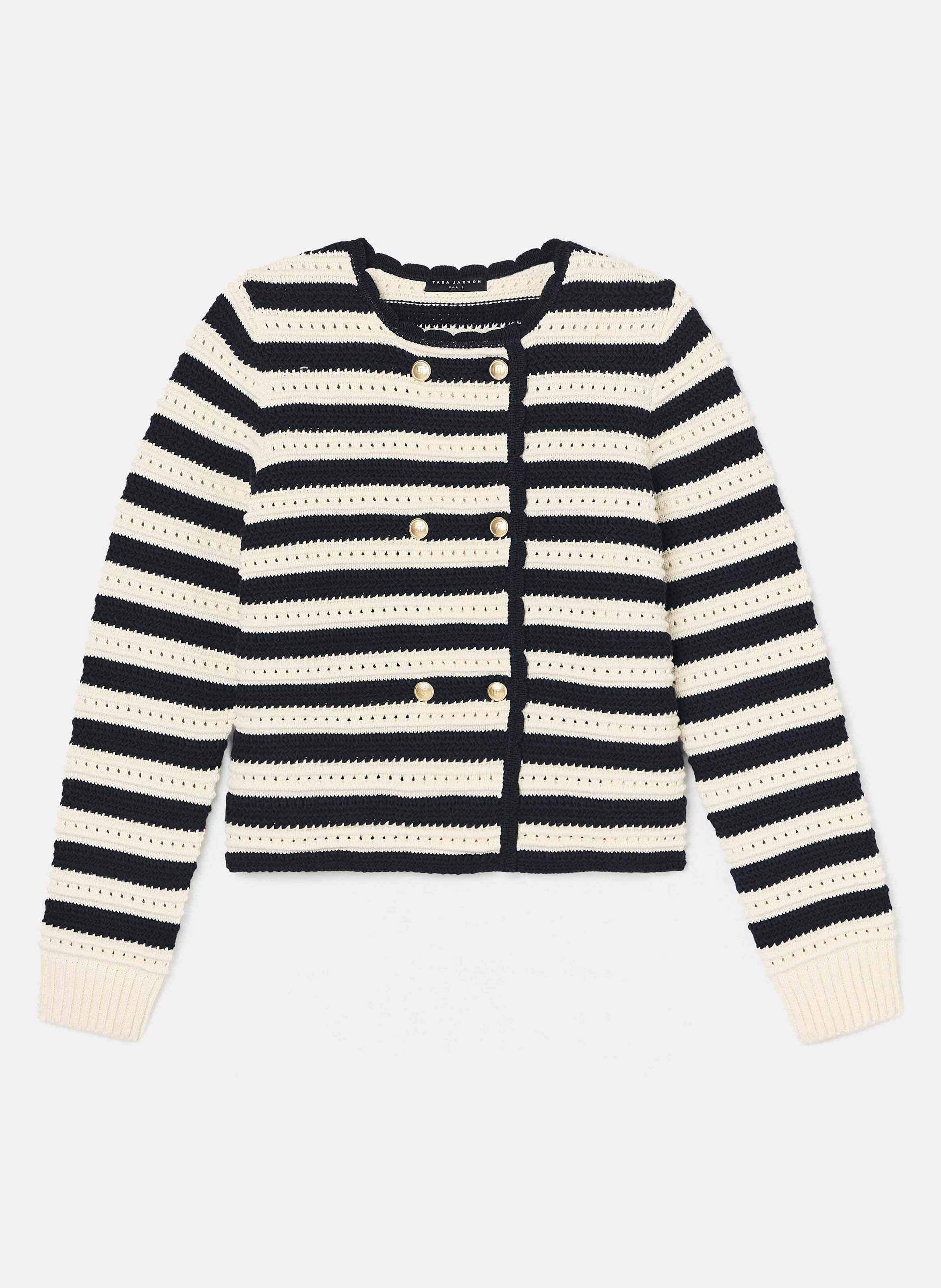 Gilet goldie TARA JARMON Blanc