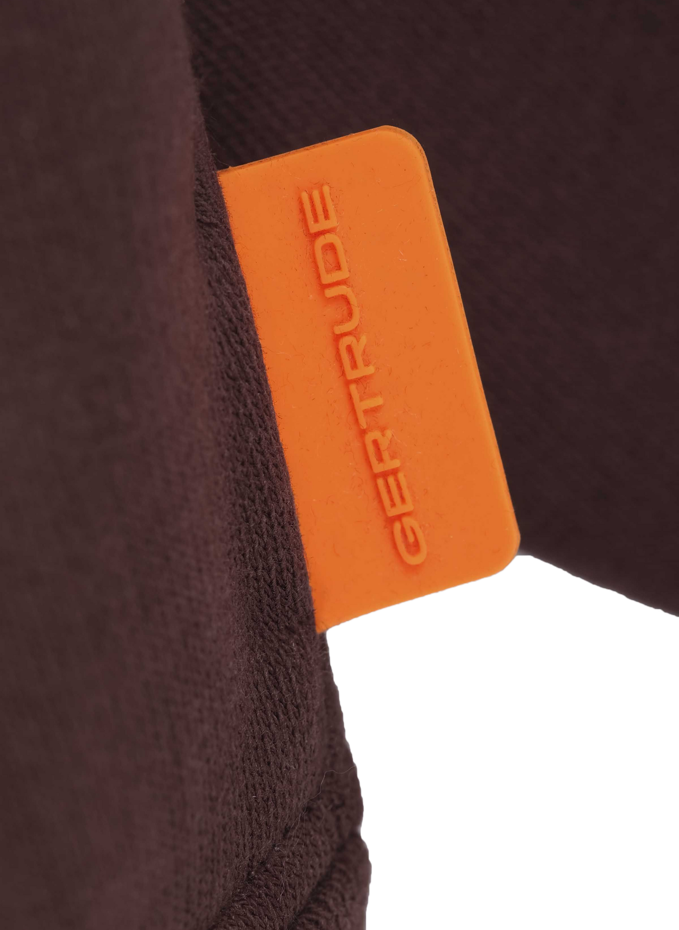 Regular-fit Titusstripe zip-up hoodie in a cotton blend GERTRUDE Red