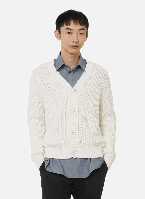 Cardigan en tricot Beige by SAISON 1865 SAISON 1865 Cardigan en tricot Beige