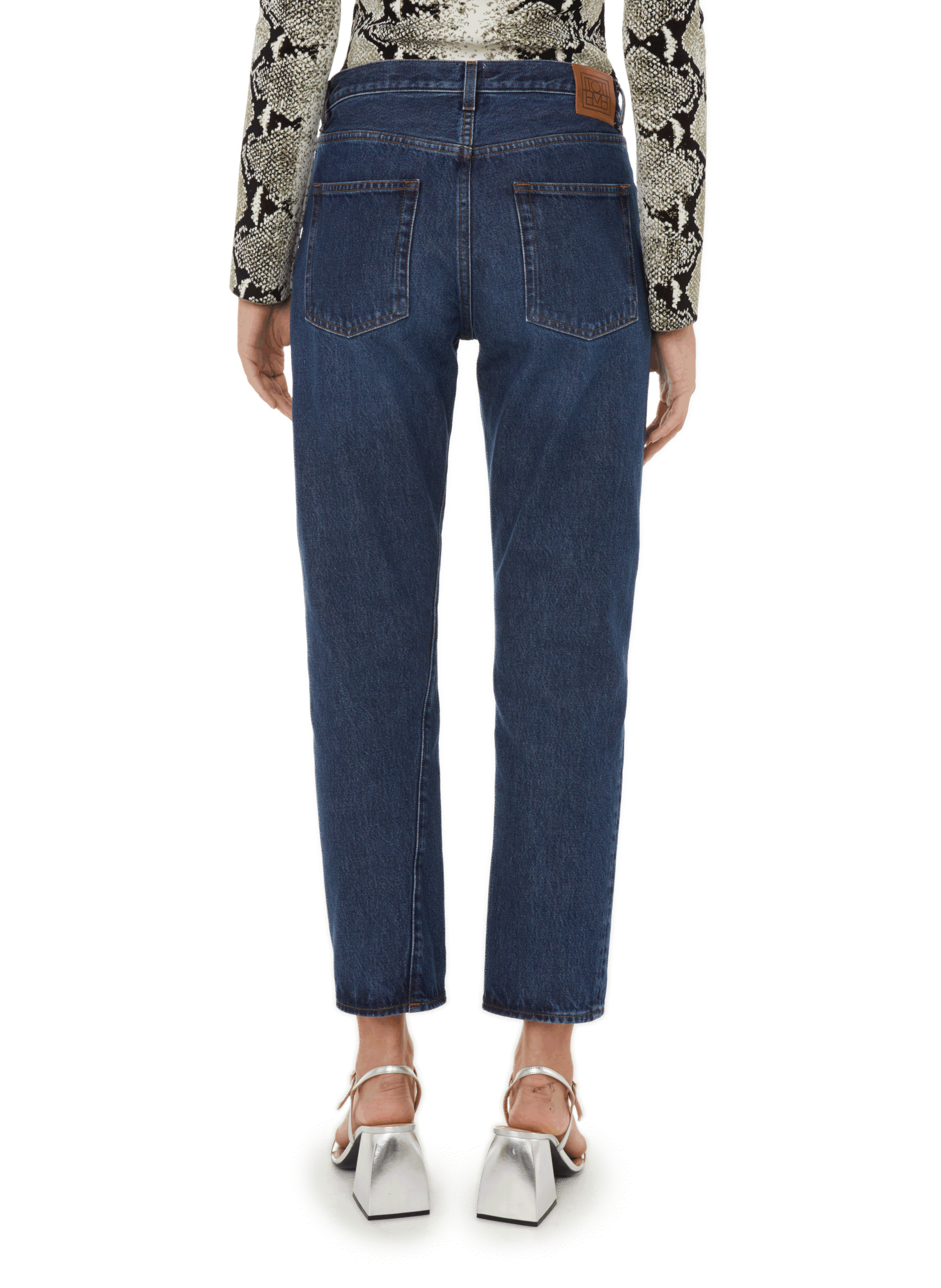 Straight-cut jeans TOTEME Blue