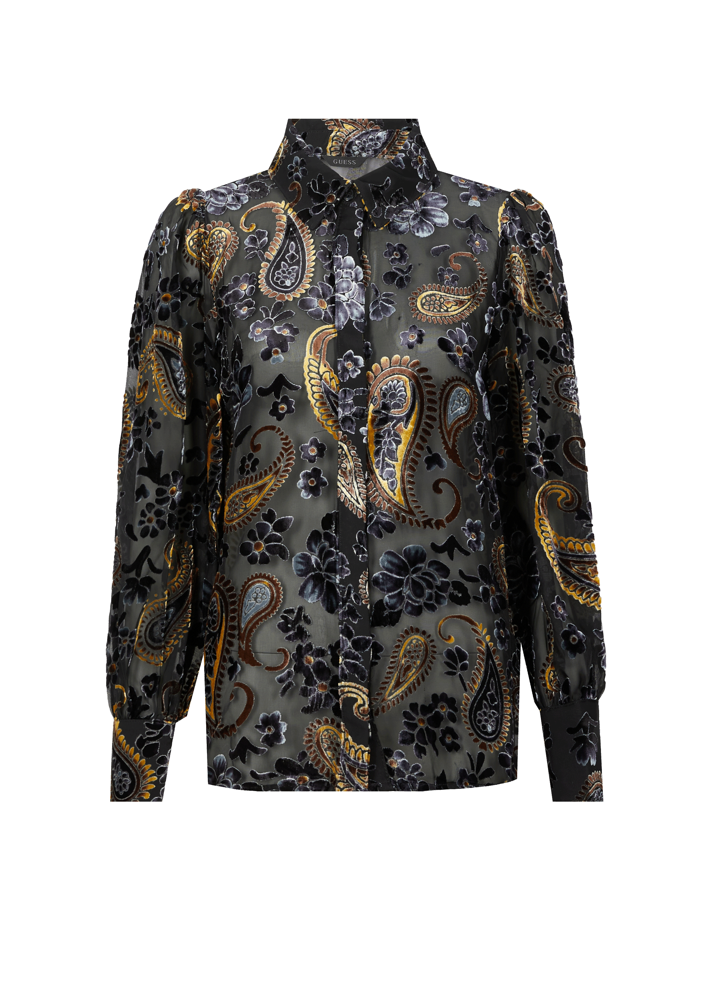 Blouse Paisley Velvet Jacket