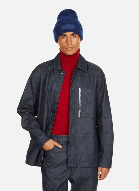 Chemise en coton effet jean Bleu by CLOSED CLOSED Chemise en coton effet jean Bleu
