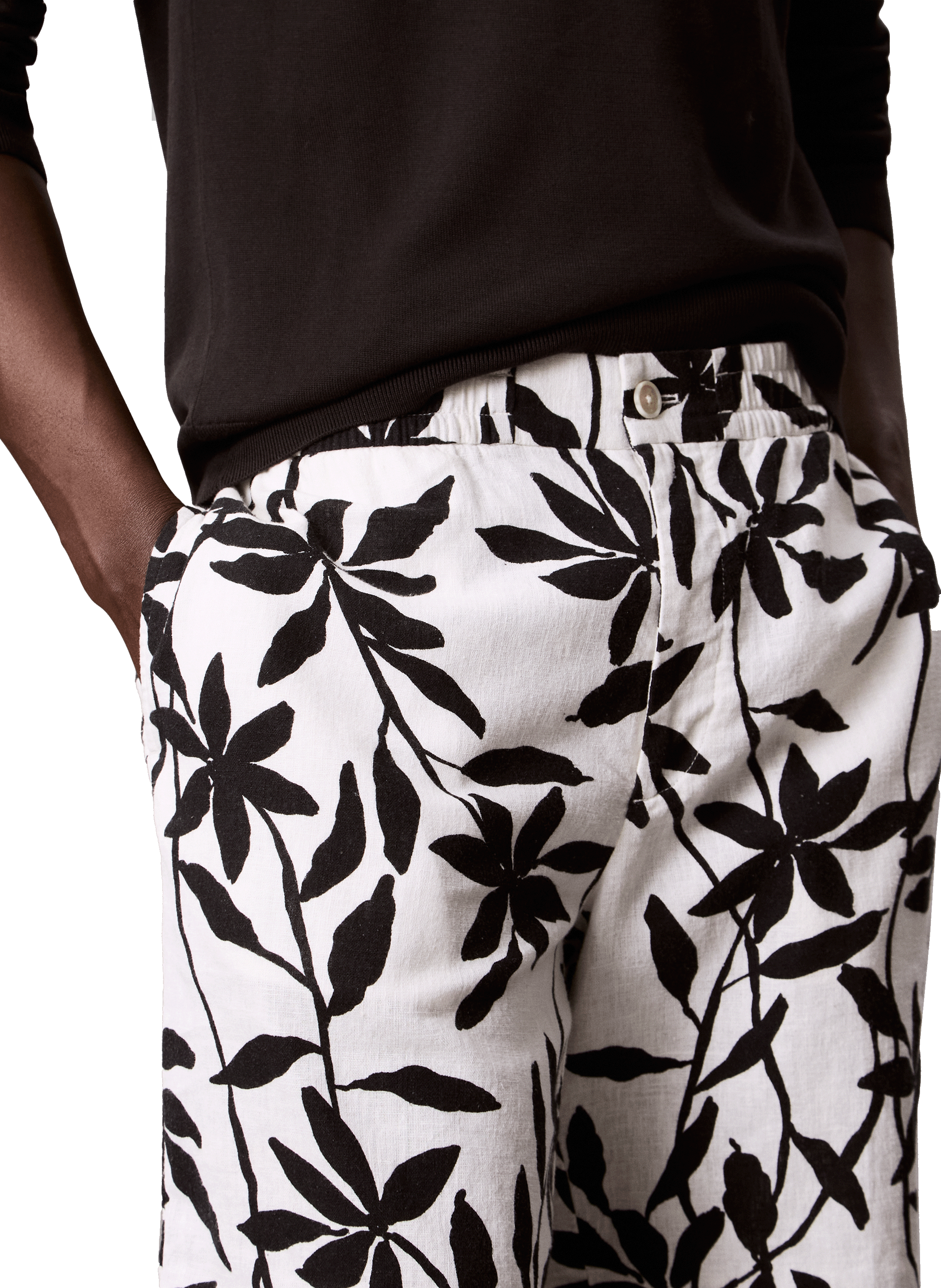 Patterned shorts CALVIN KLEIN White