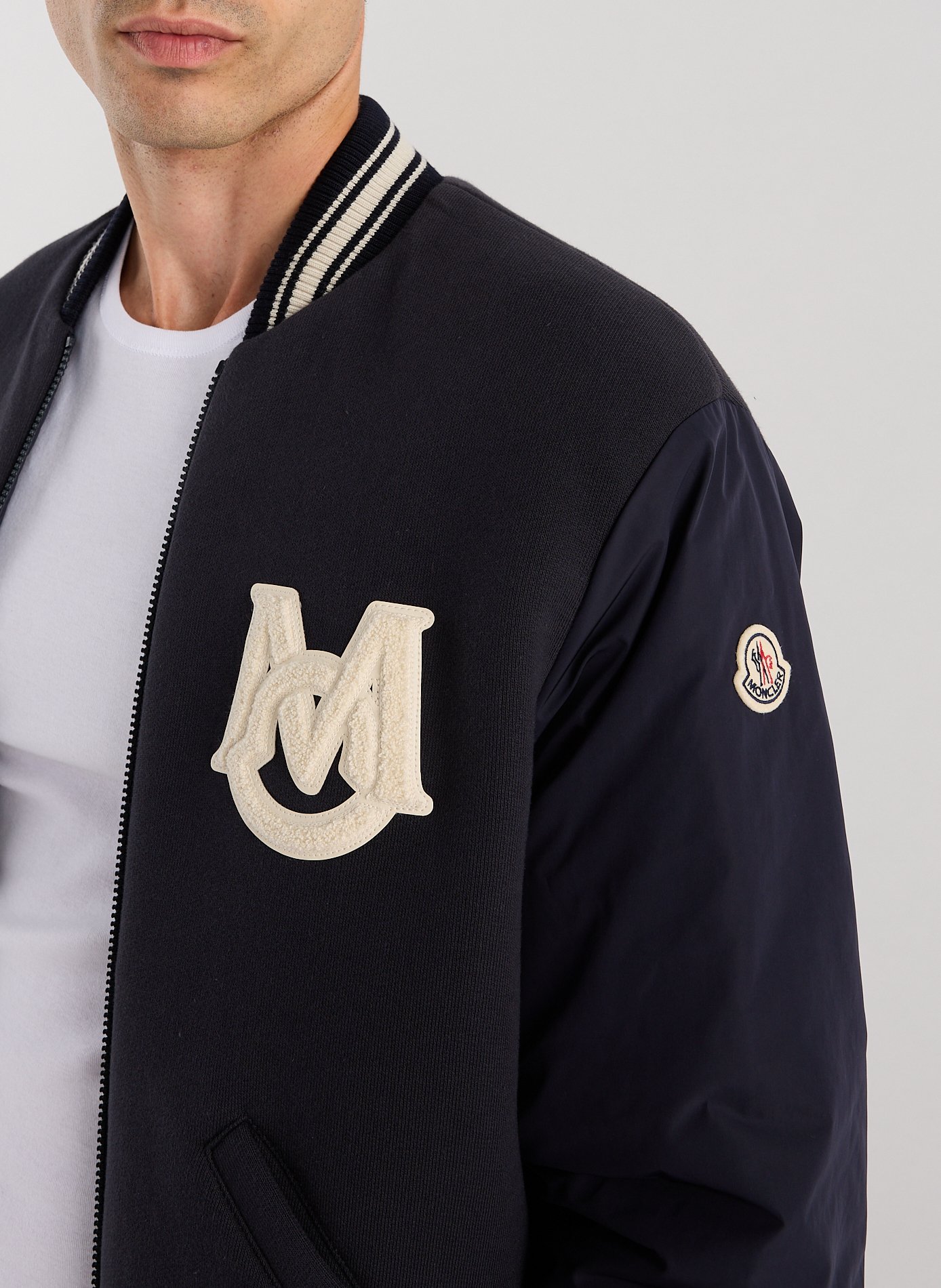 Reversible Vennes bomber MONCLER Blue