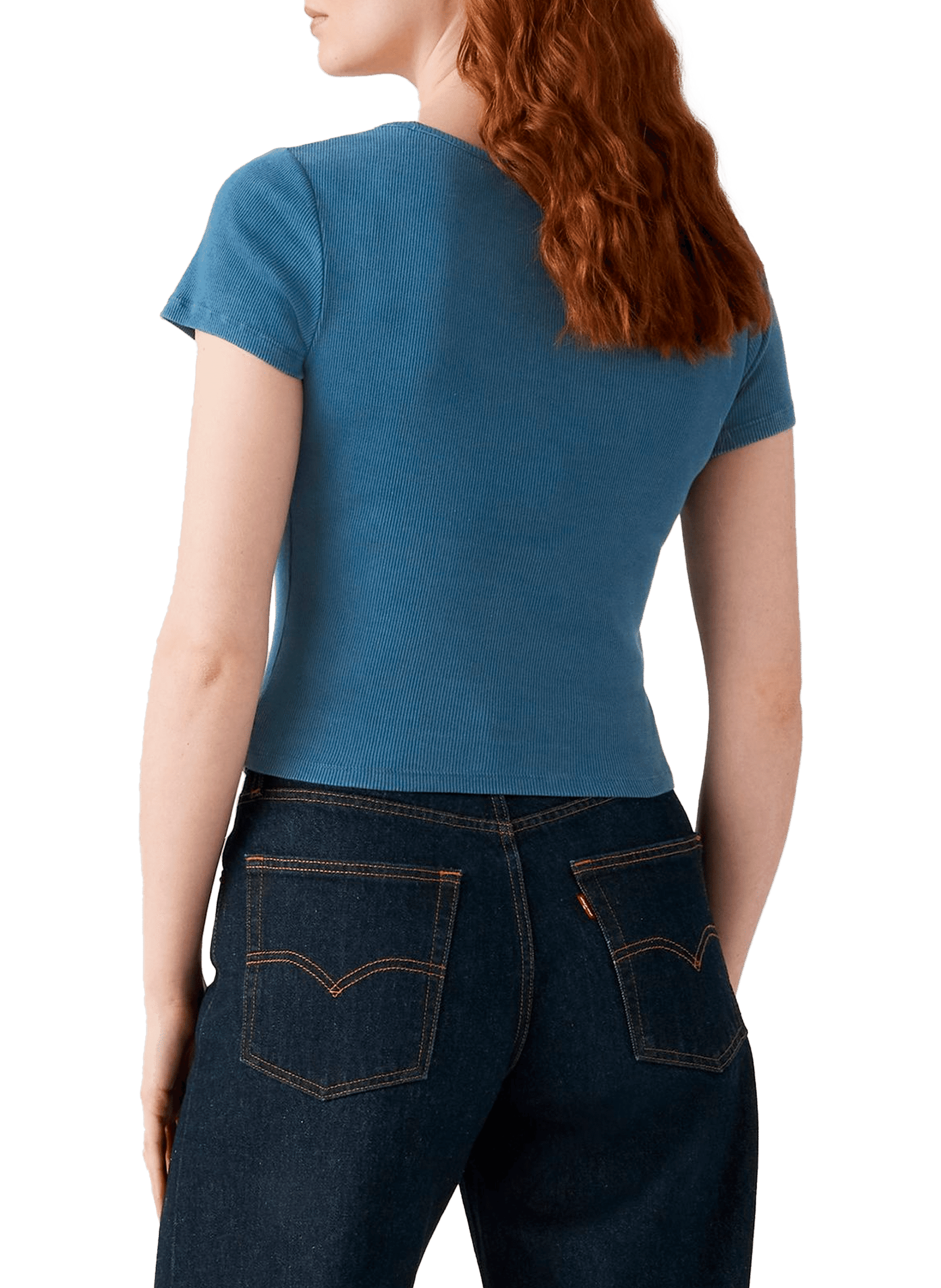 T-shirt en coton LEVI'S Bleu