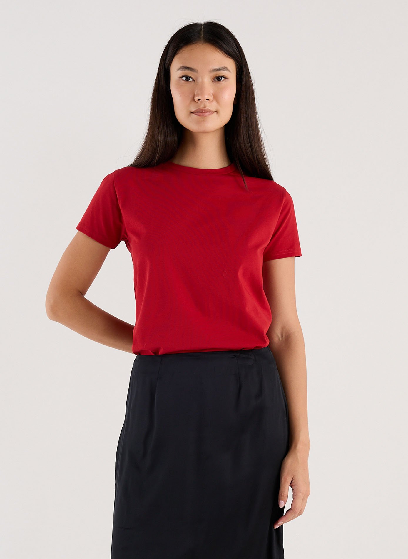 SAISON 1865 T-shirt en coton Rouge