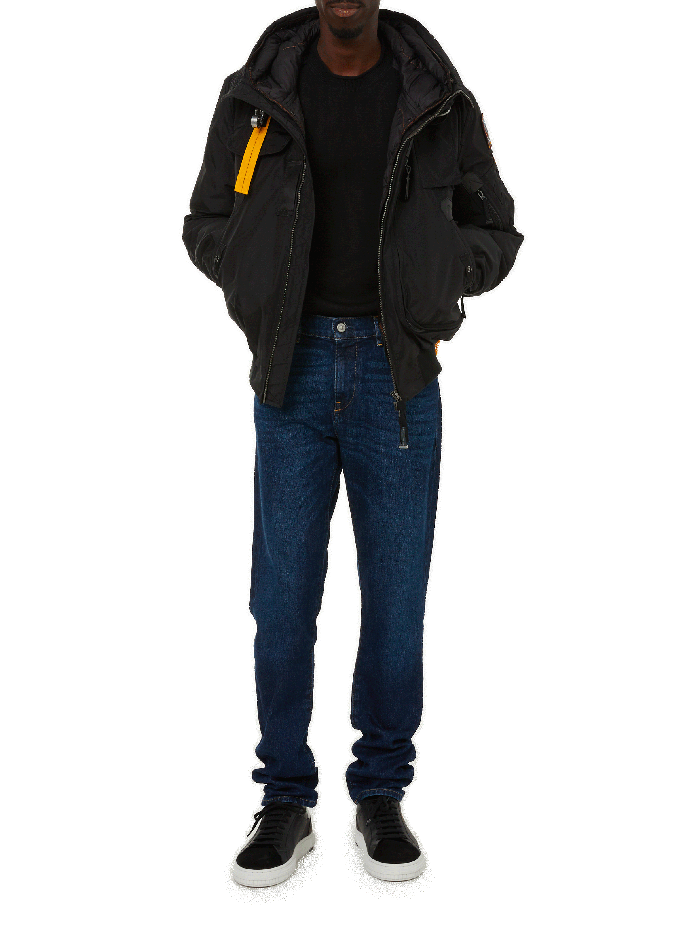 Jean slim en coton et chanvre mélangés DIESEL Bleu