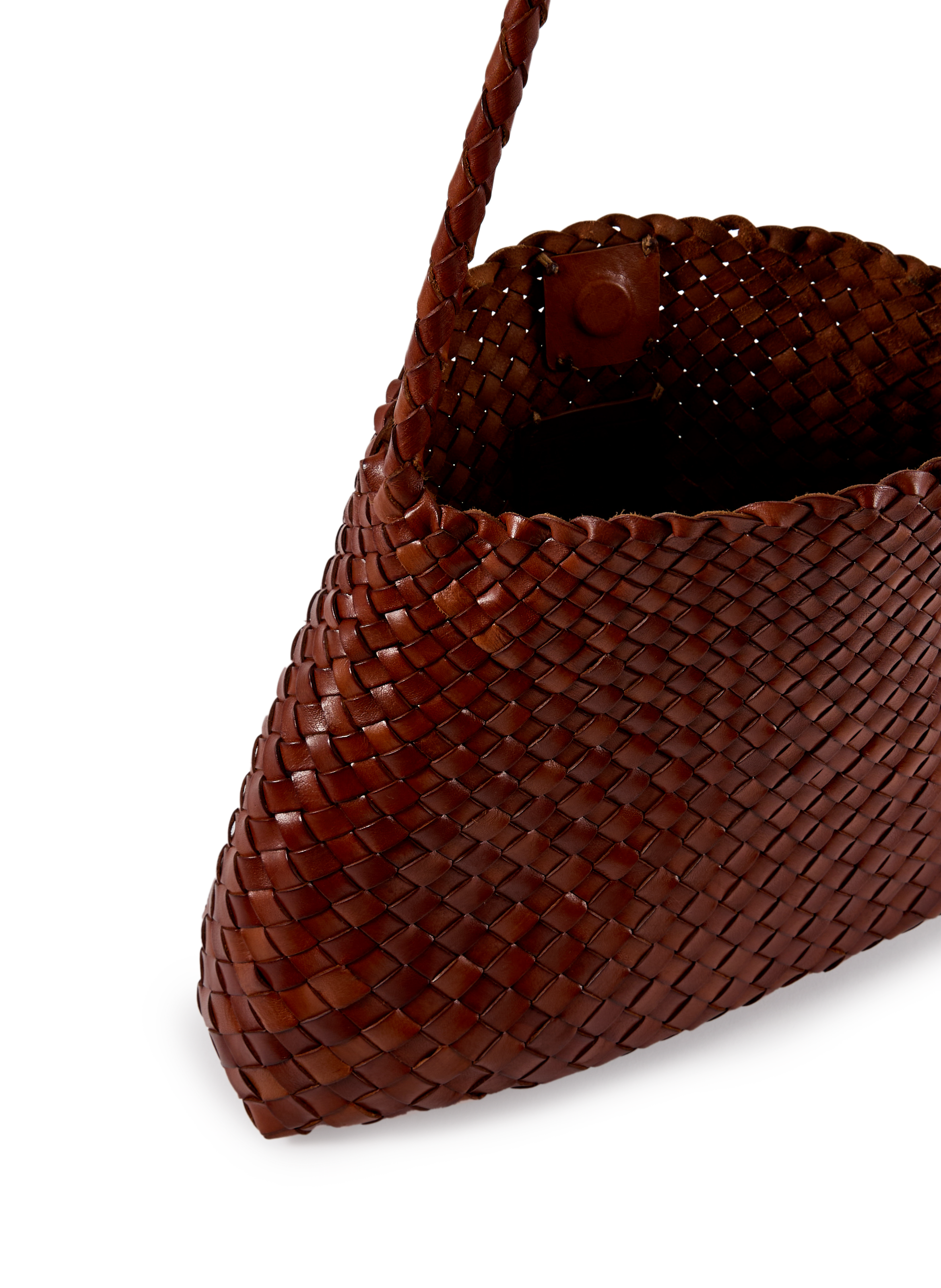 Santa Maria leather handbag DRAGON DIFFUSION Brown