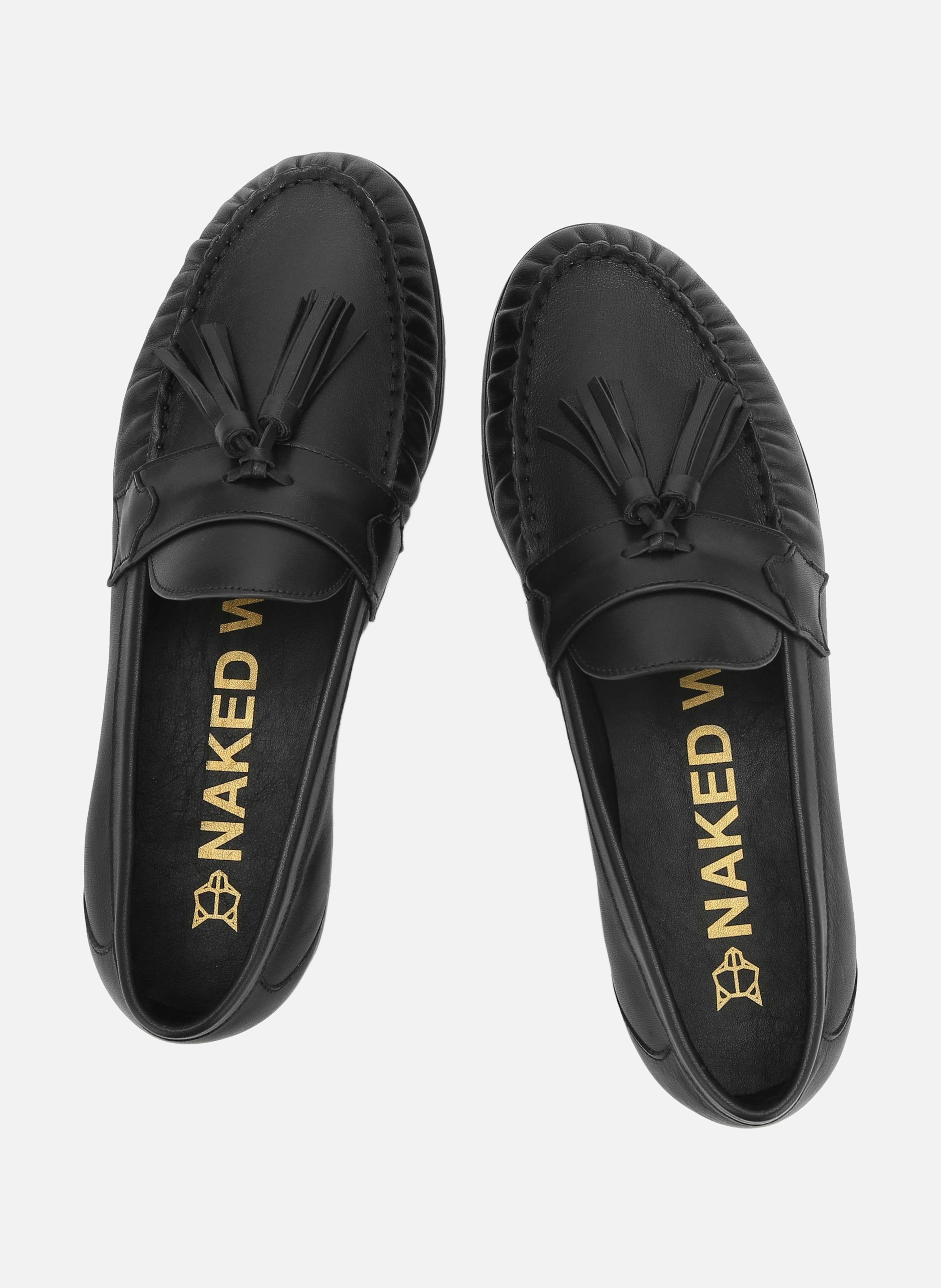 Mocassins lido NAKED WOLFE Noir